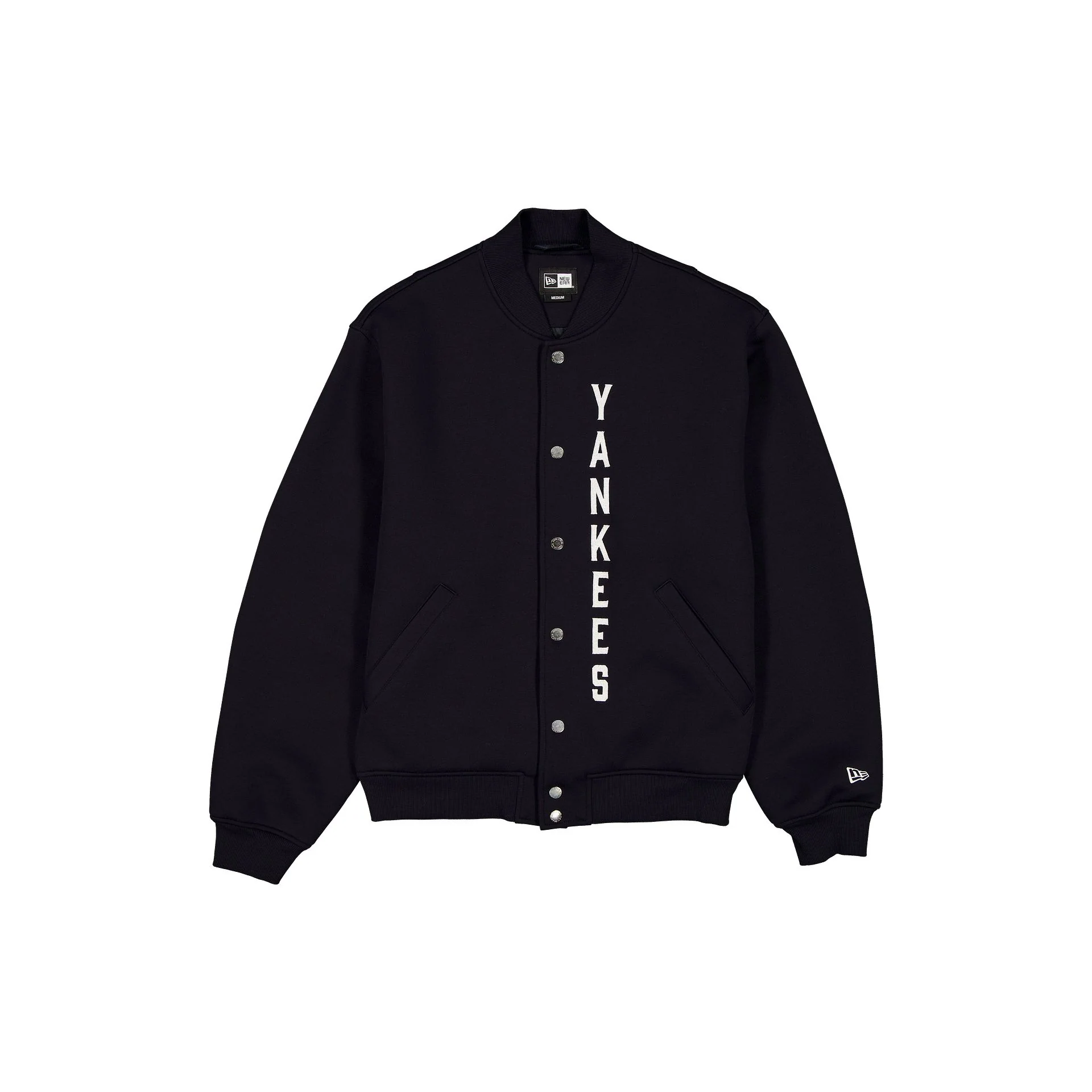 New York Yankees Tech Sweat Navy Varsity Jacket