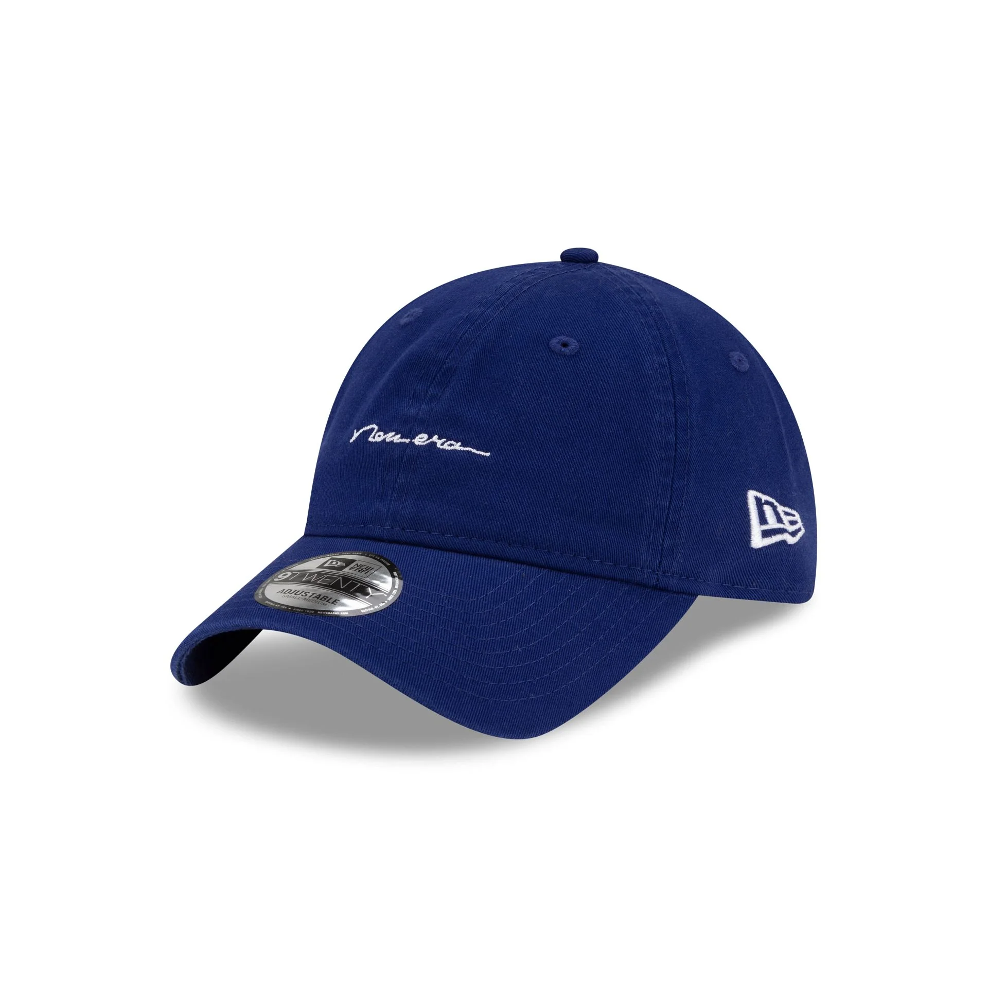 New Era Cap Handwritten Dark Royal 9TWENTY Adjustable Hat