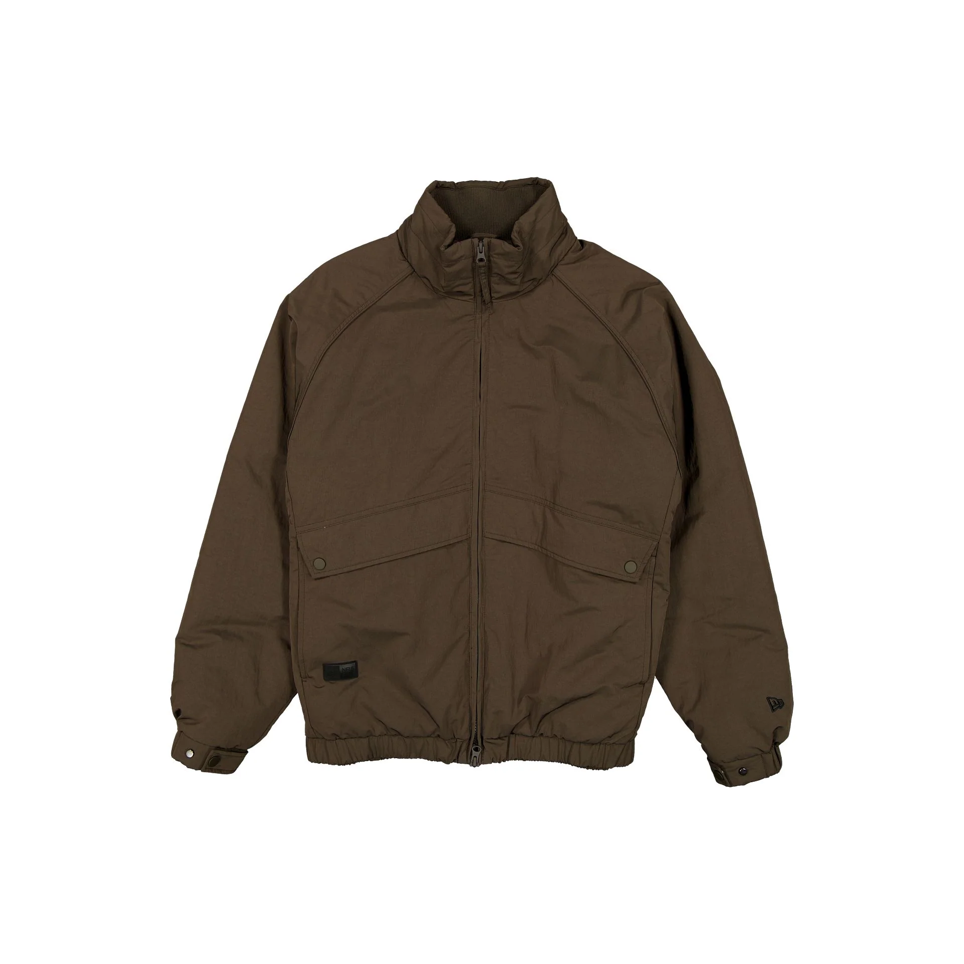 New Era Cap Black Label Cocoa Bomber Jacket