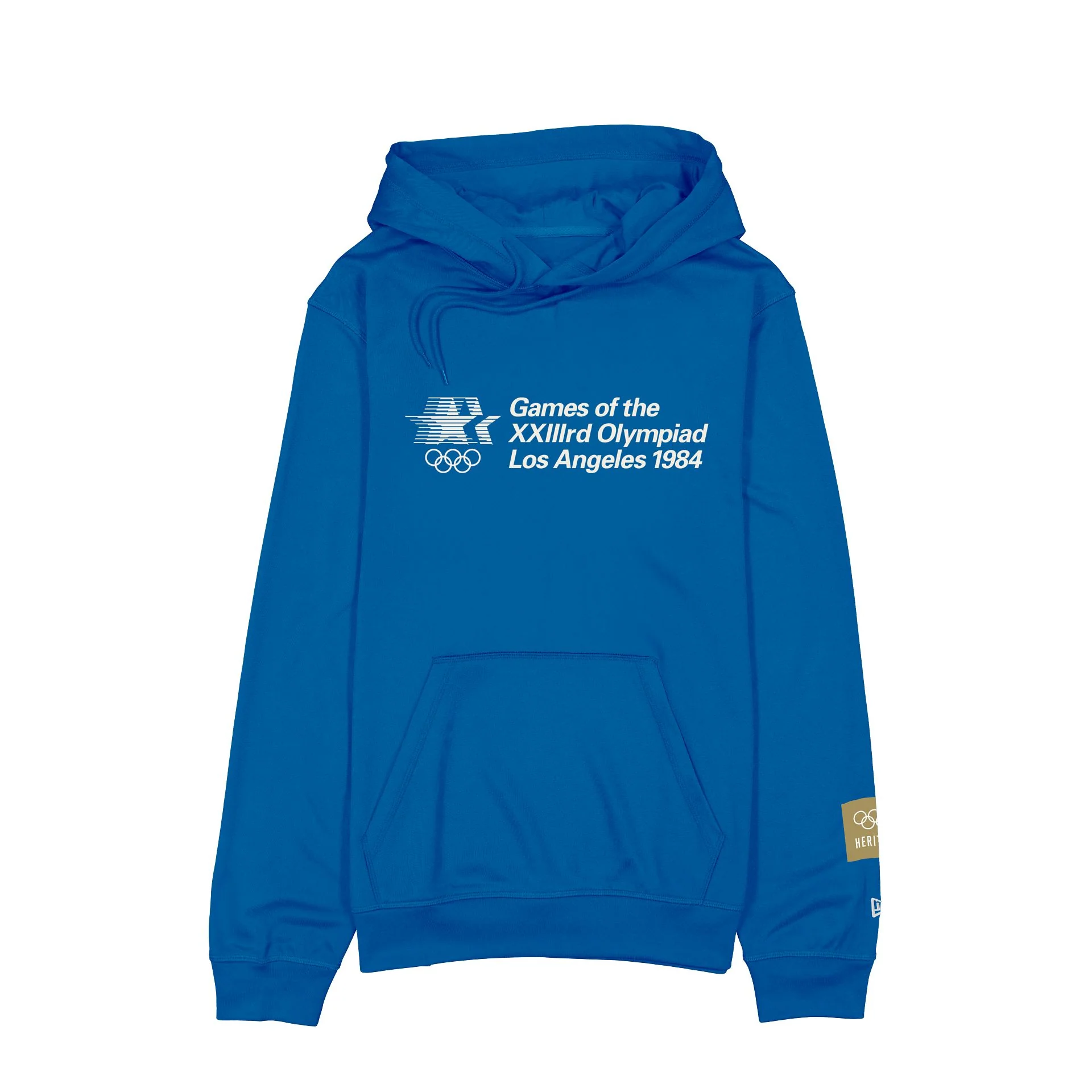 Olympic Heritage Los Angeles 1984 Olympic Games Blue Hoodie
