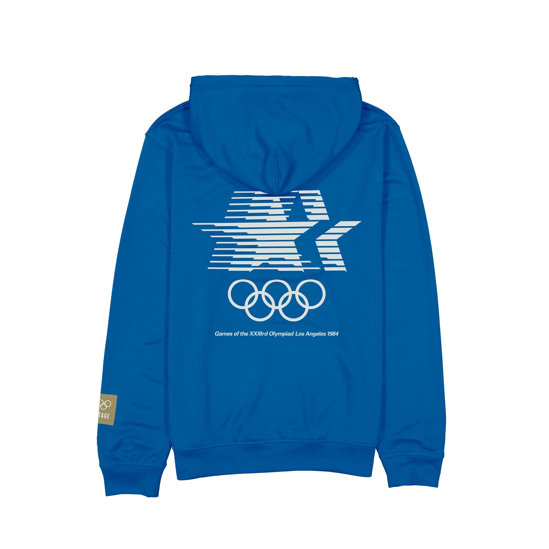 Olympic Heritage Los Angeles 1984 Olympic Games Blue Hoodie - Image 2