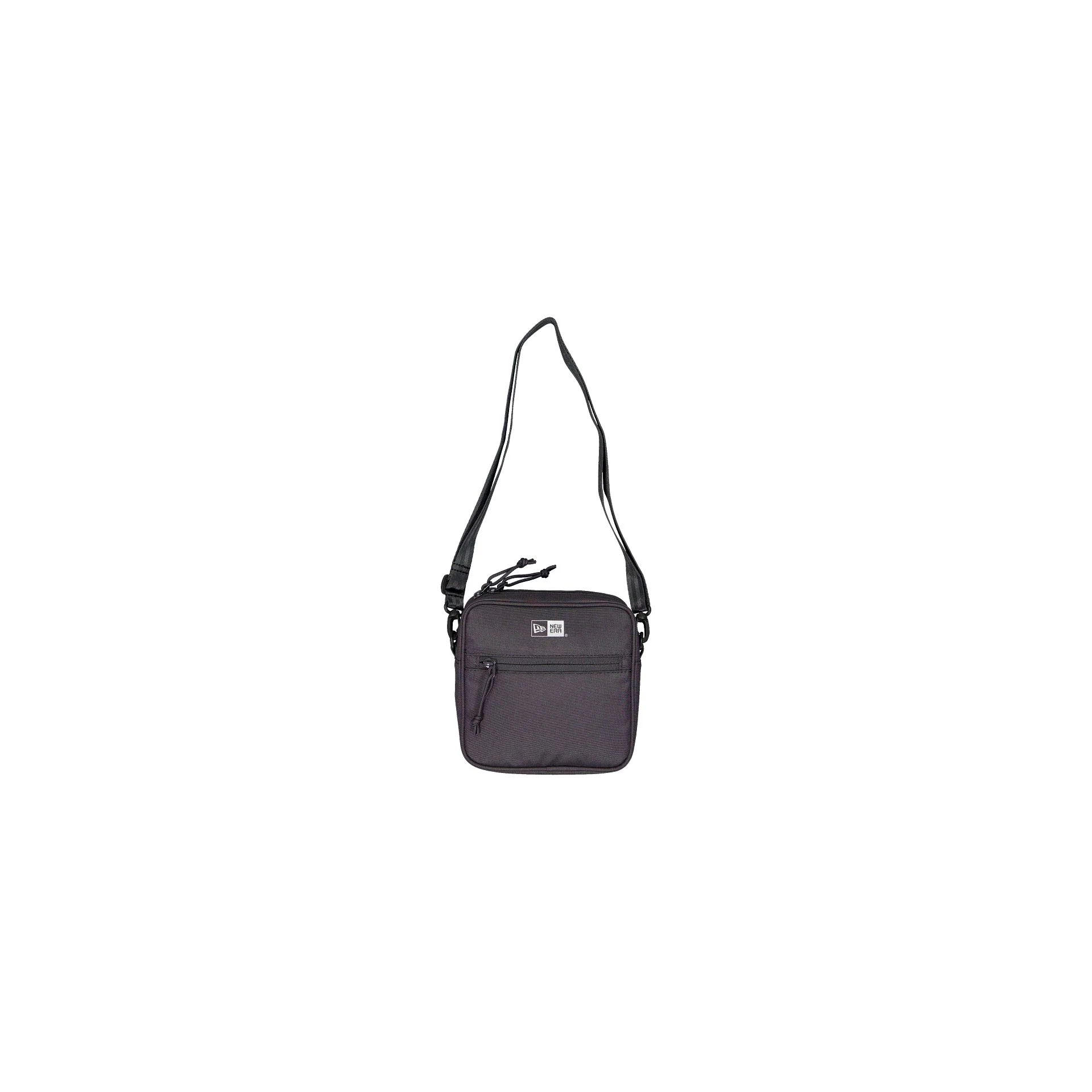 New Era Cap Gray Square Crossbody Pouch