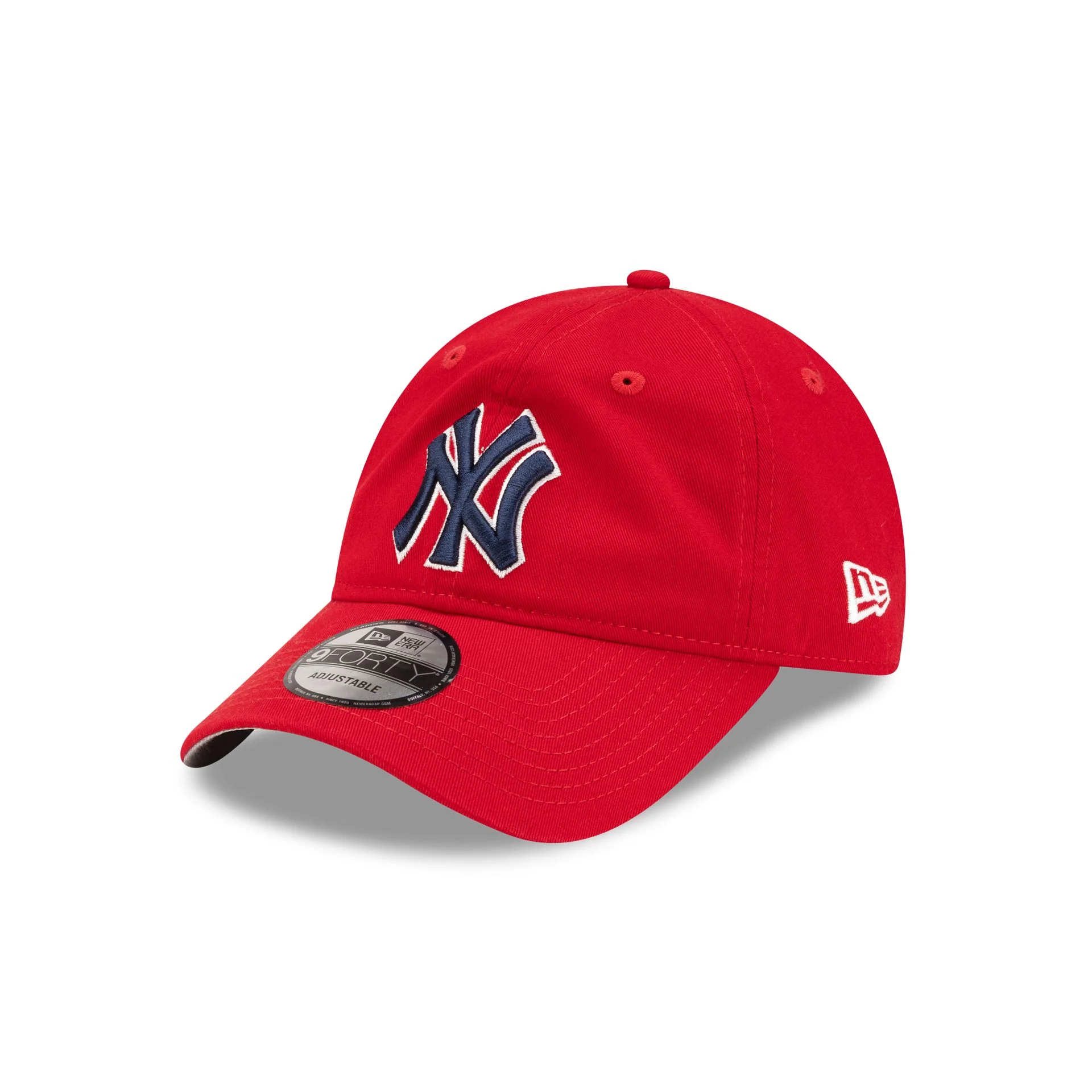 New York Yankees Scarlet 9FORTY Adjustable Hat