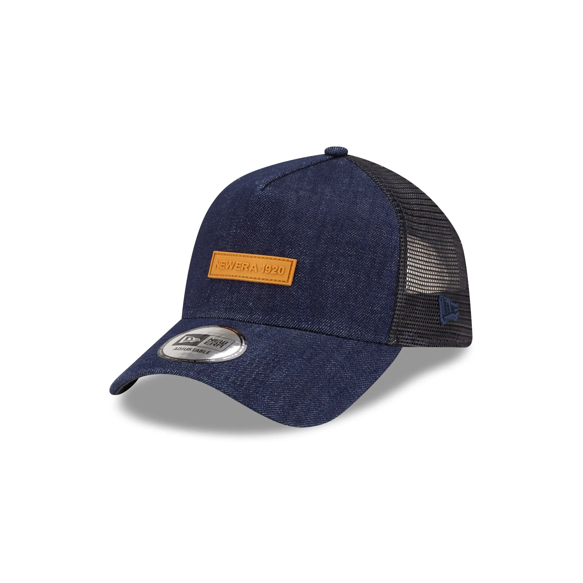 New Era Cap 1920 Patch Denim 9FORTY A-Frame Trucker Hat