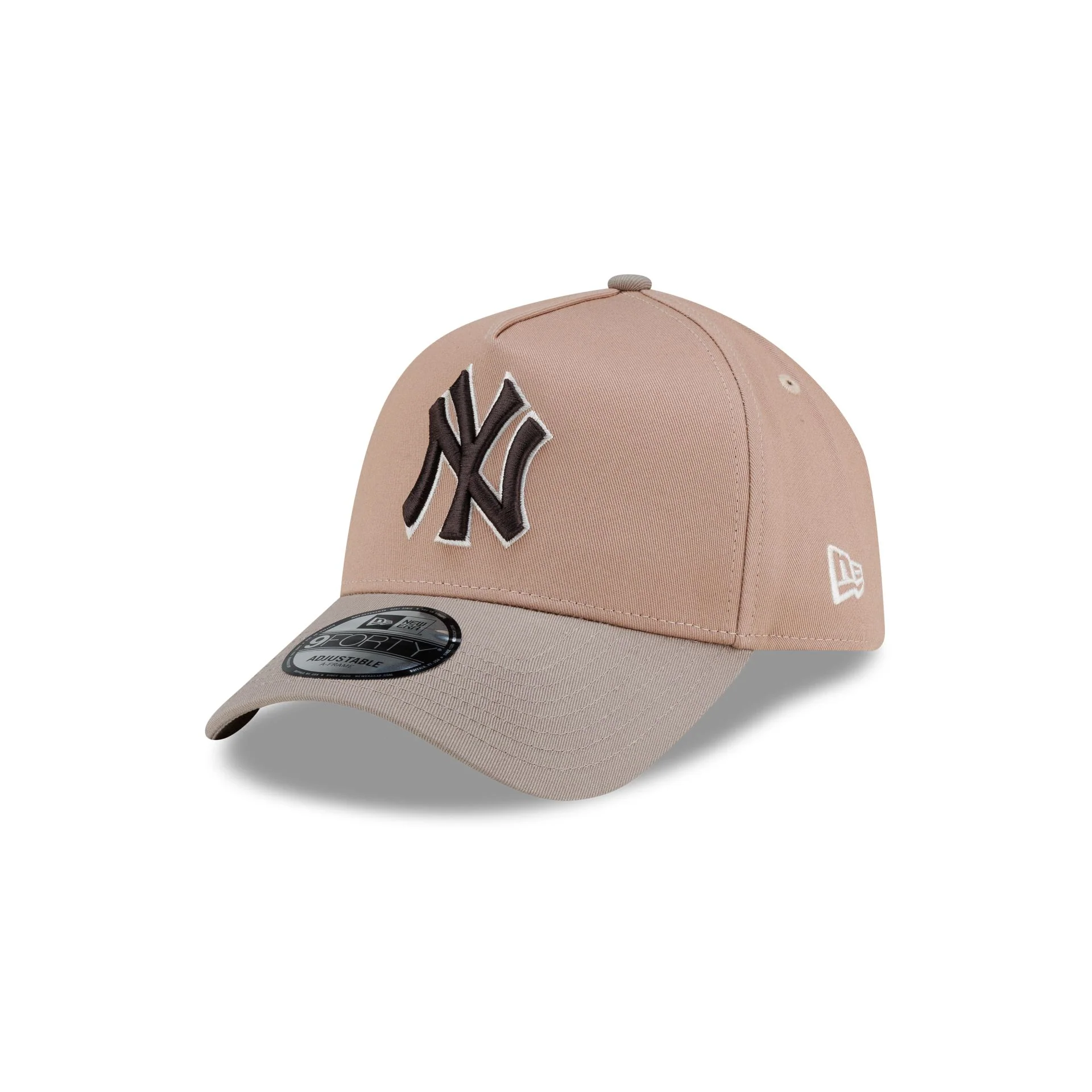 New York Yankees Mocha 9FORTY A-Frame Adjustable Hat