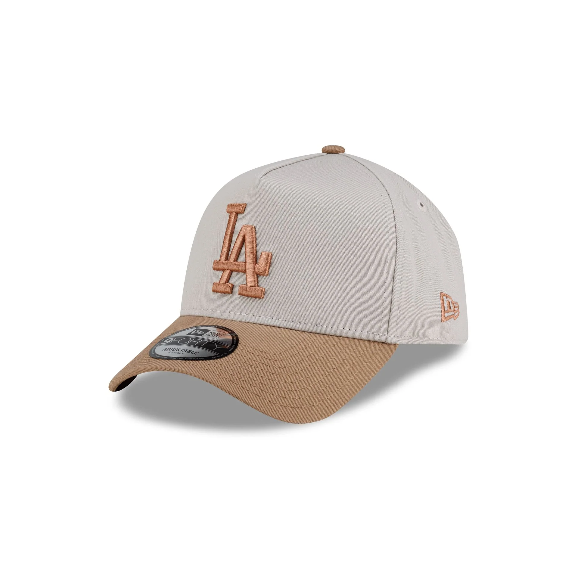 Los Angeles Dodgers Mocha 9FORTY A-Frame Adjustable Hat