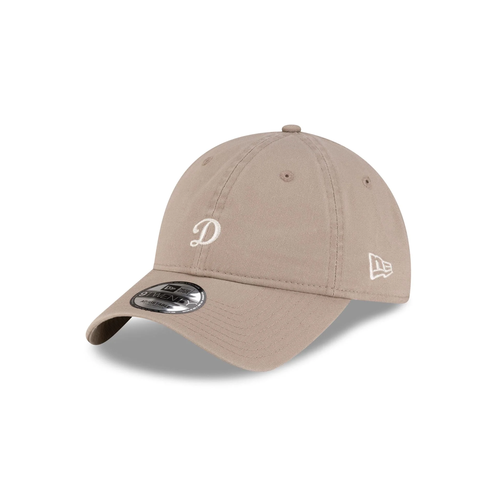 Los Angeles Dodgers Mini Logo Ash 9TWENTY Adjustable Hat