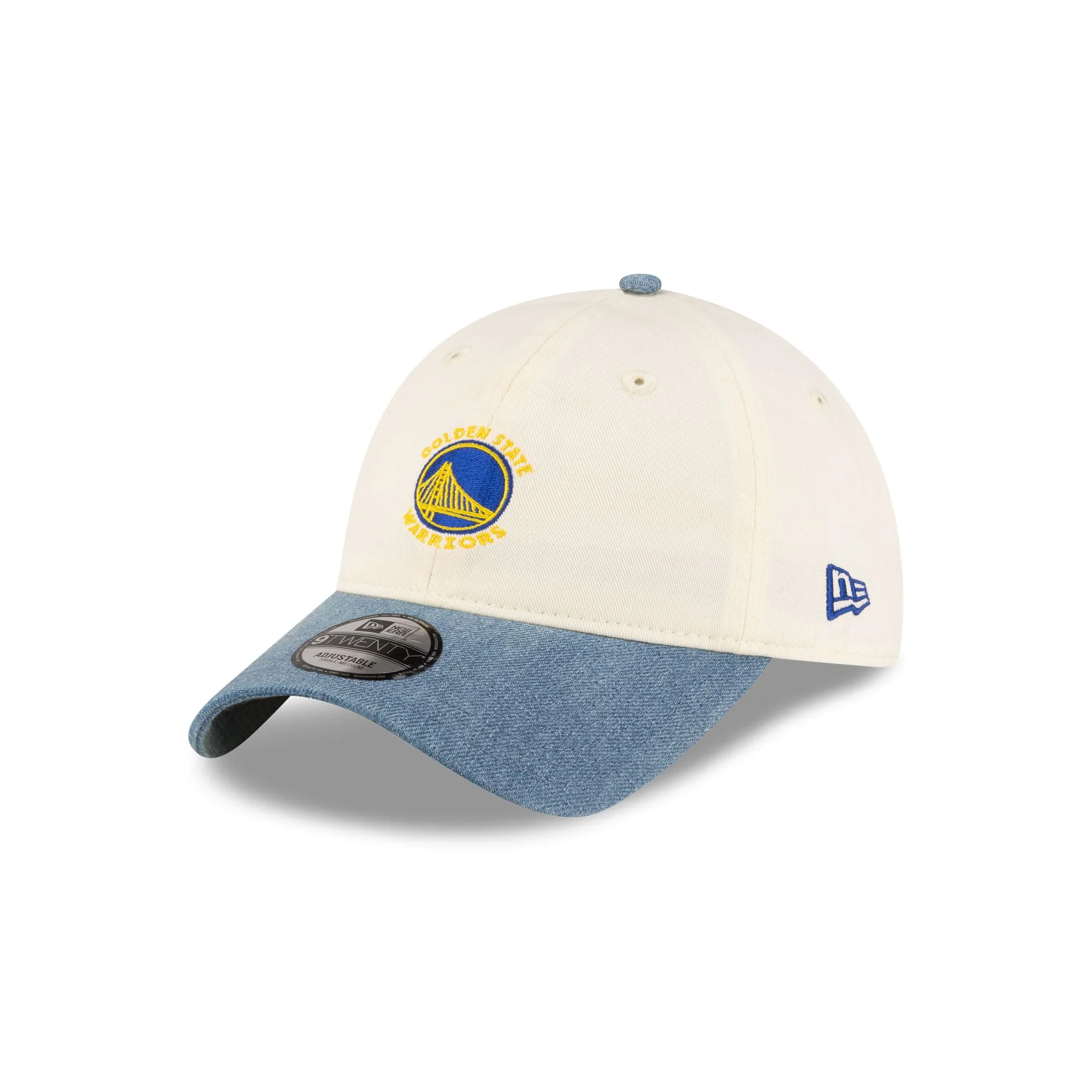 Golden State Warriors Mini Logo 9TWENTY Adjustable Hat