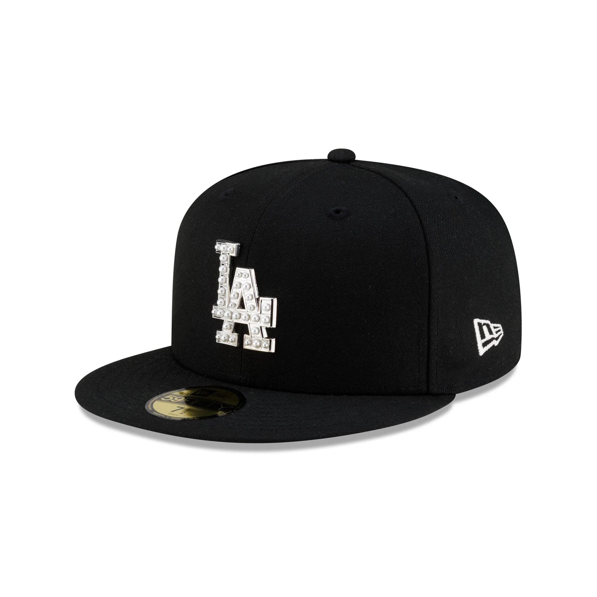 Los Angeles Dodgers Pearl Logo 59FIFTY Fitted Hat