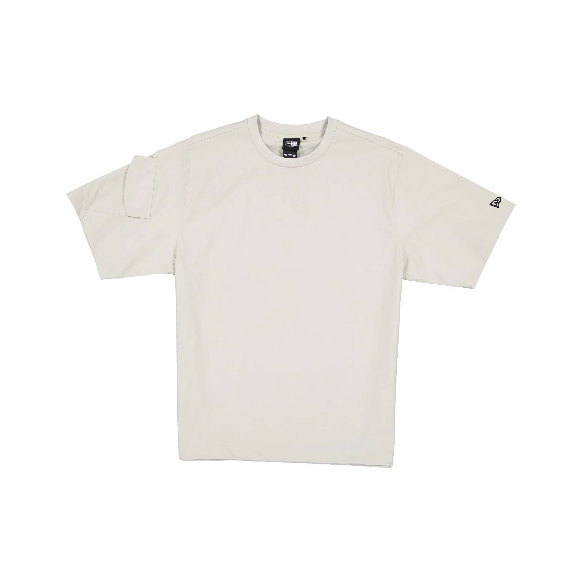 New Era Cap Black Label Pocket Piste Iron Gray T-Shirt