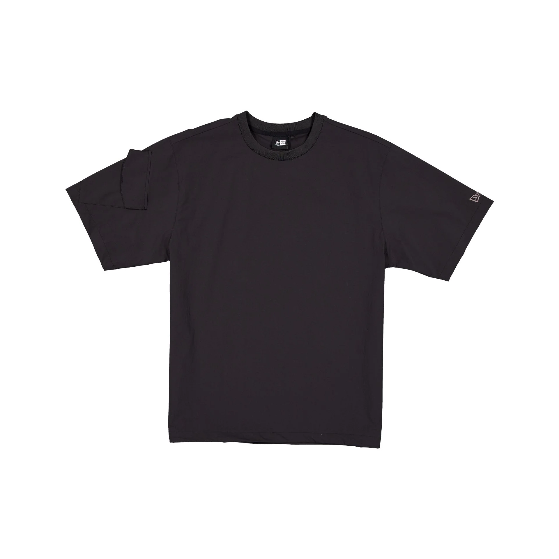 New Era Cap Black Label Pocket Piste Black T-Shirt