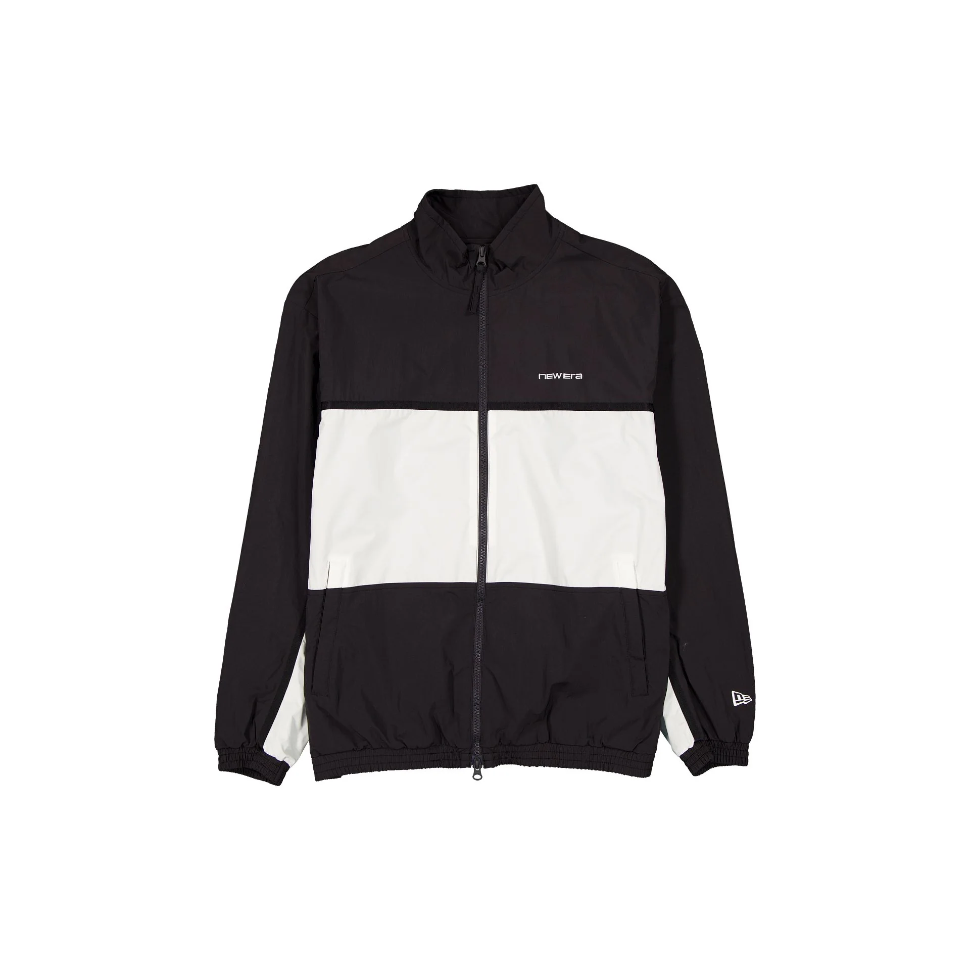 New Era Cap Warm-Up Black Jacket