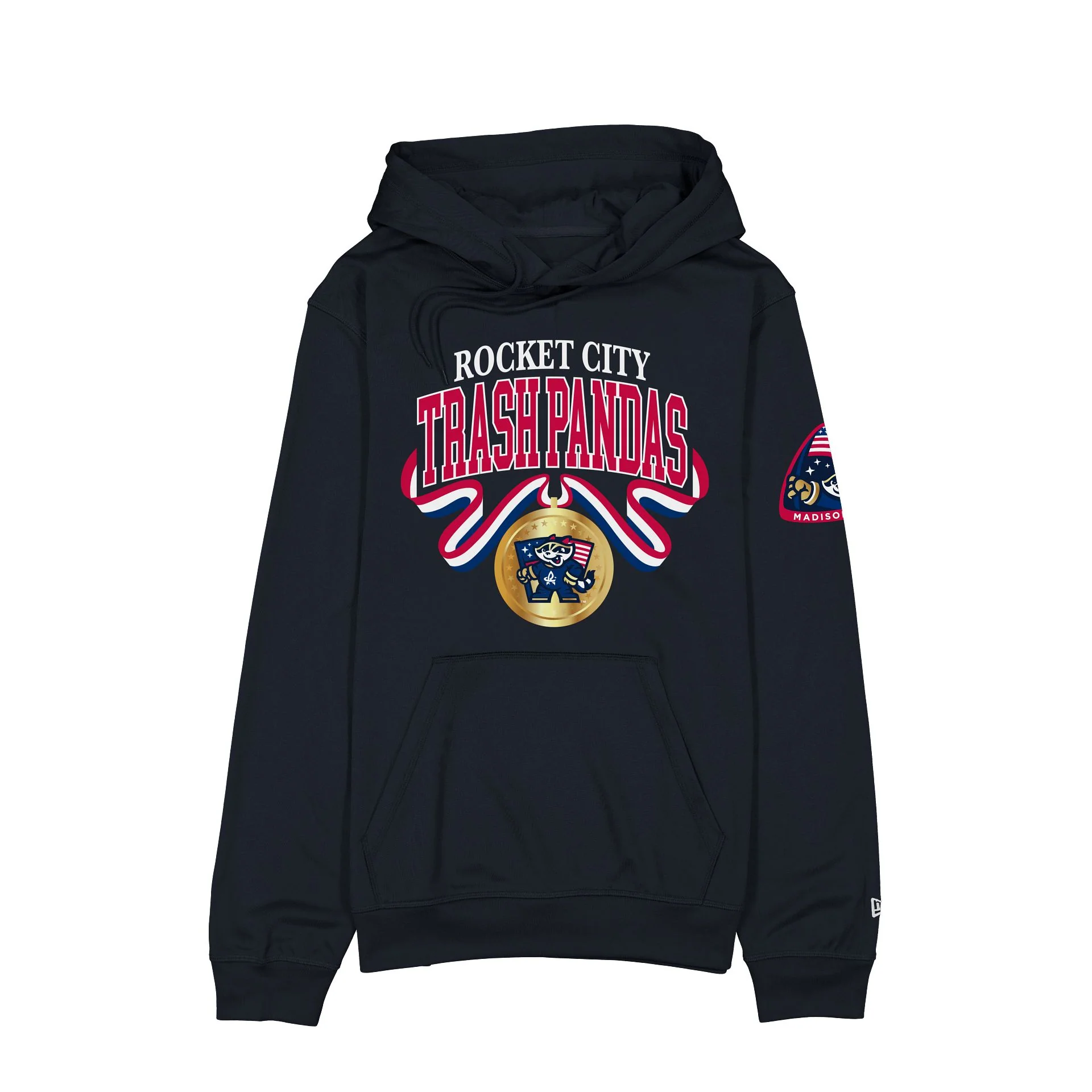 Rocket City Trash Pandas Americana Navy Hoodie