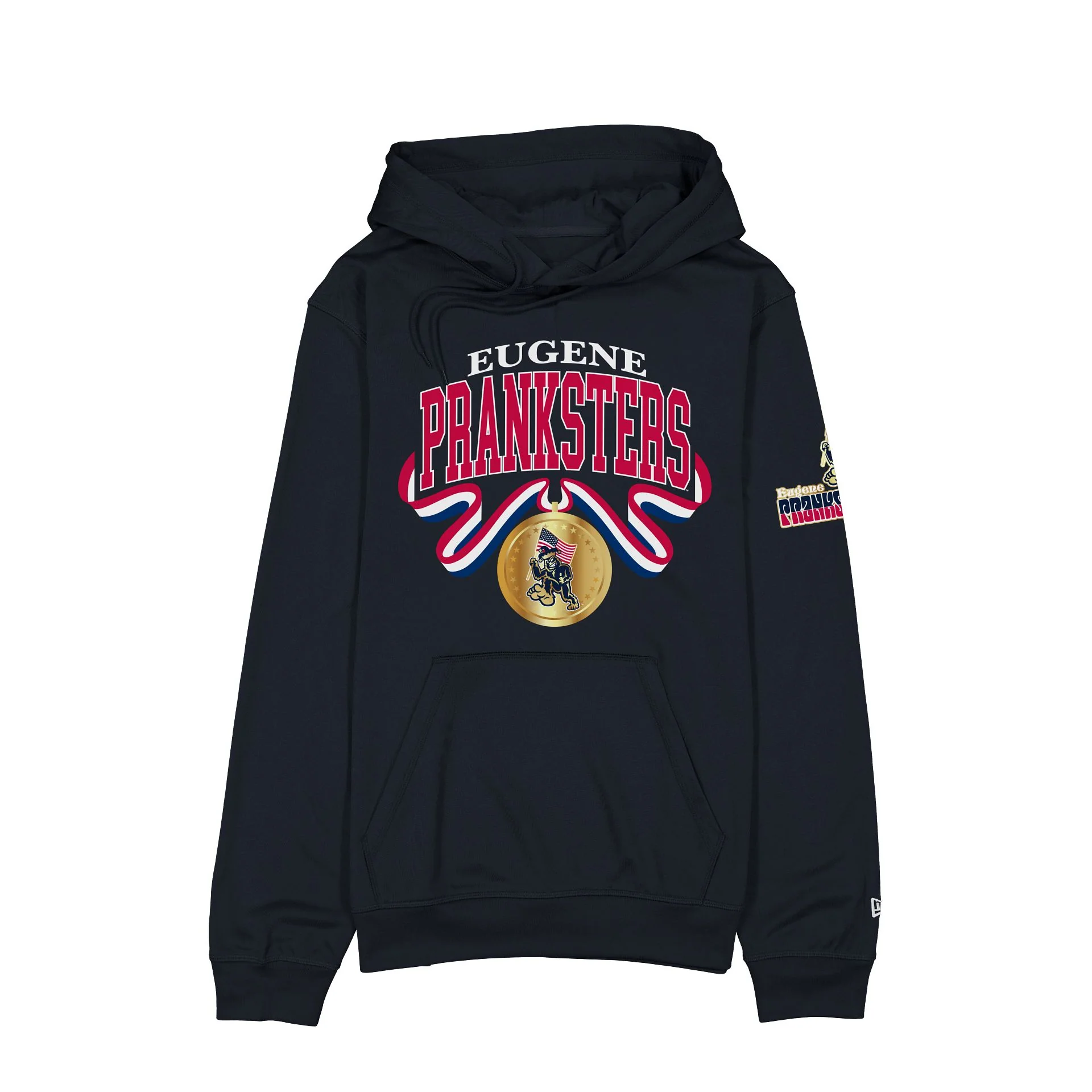 Eugene Emeralds Americana Navy Hoodie