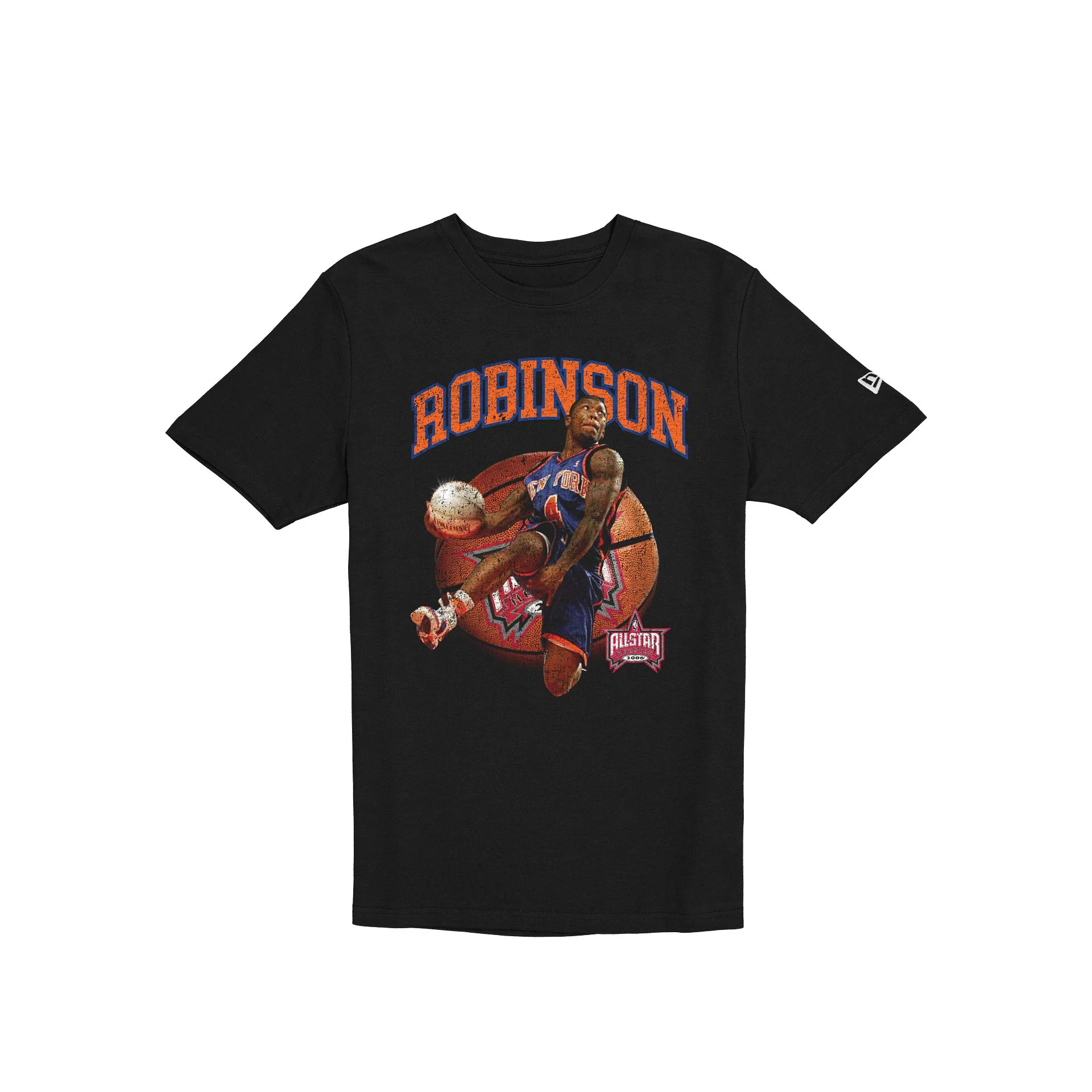 New York Knicks Hardwood Classics Nate Robinson Black T-Shirt