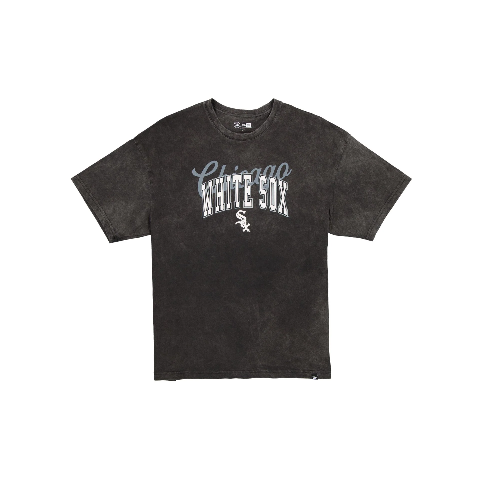 Chicago White Sox Women's Oversized Washed Black T-Shirt