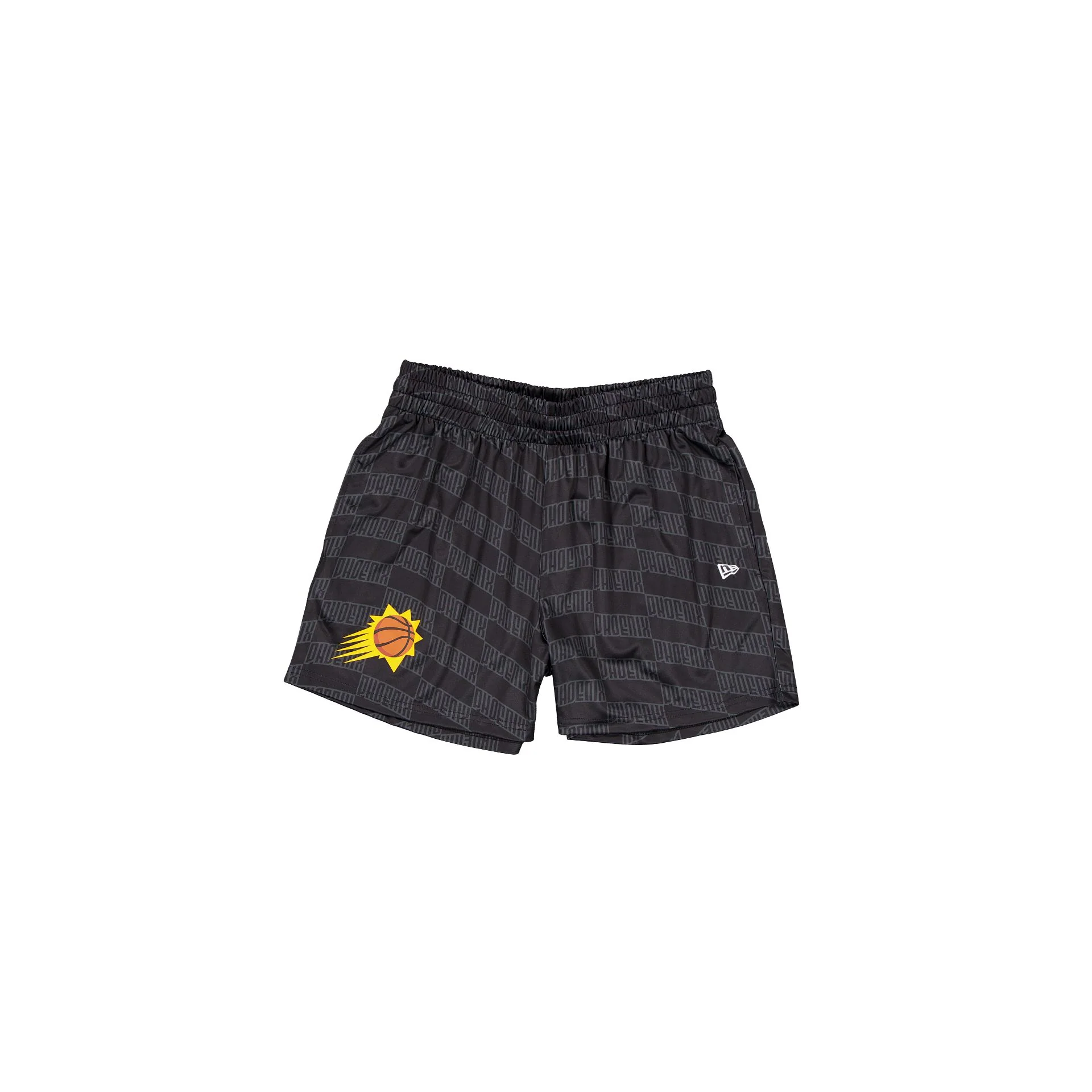 Phoenix Suns Black All-Over-Print Shorts