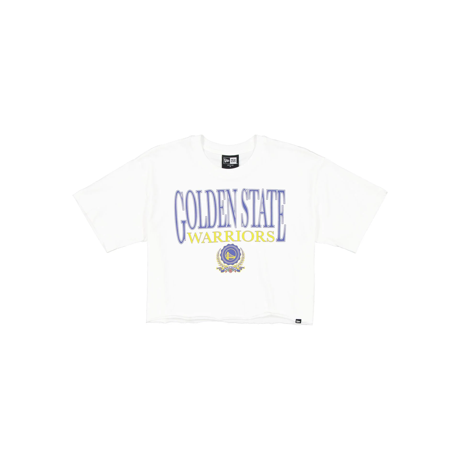 Golden State Warriors Throwback Prep Women's Cropped T-Shirt