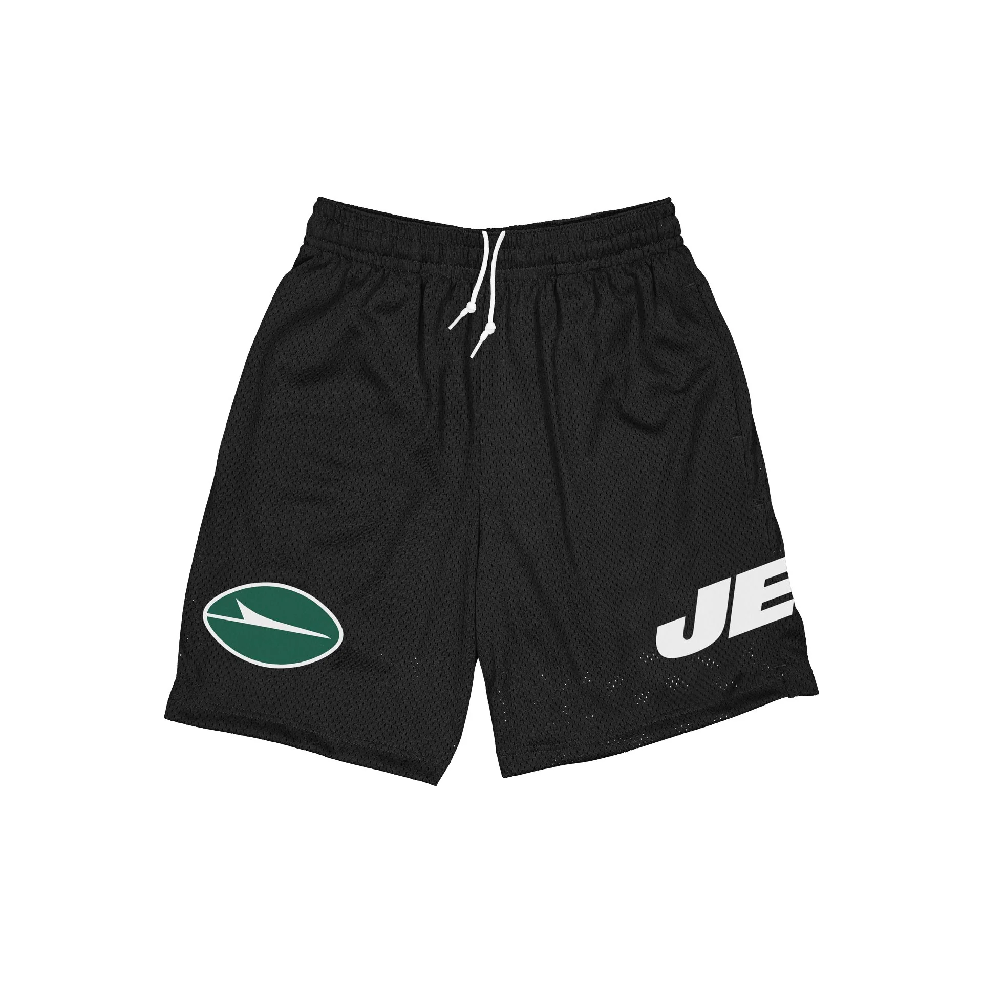 New York Jets Mesh Black Shorts