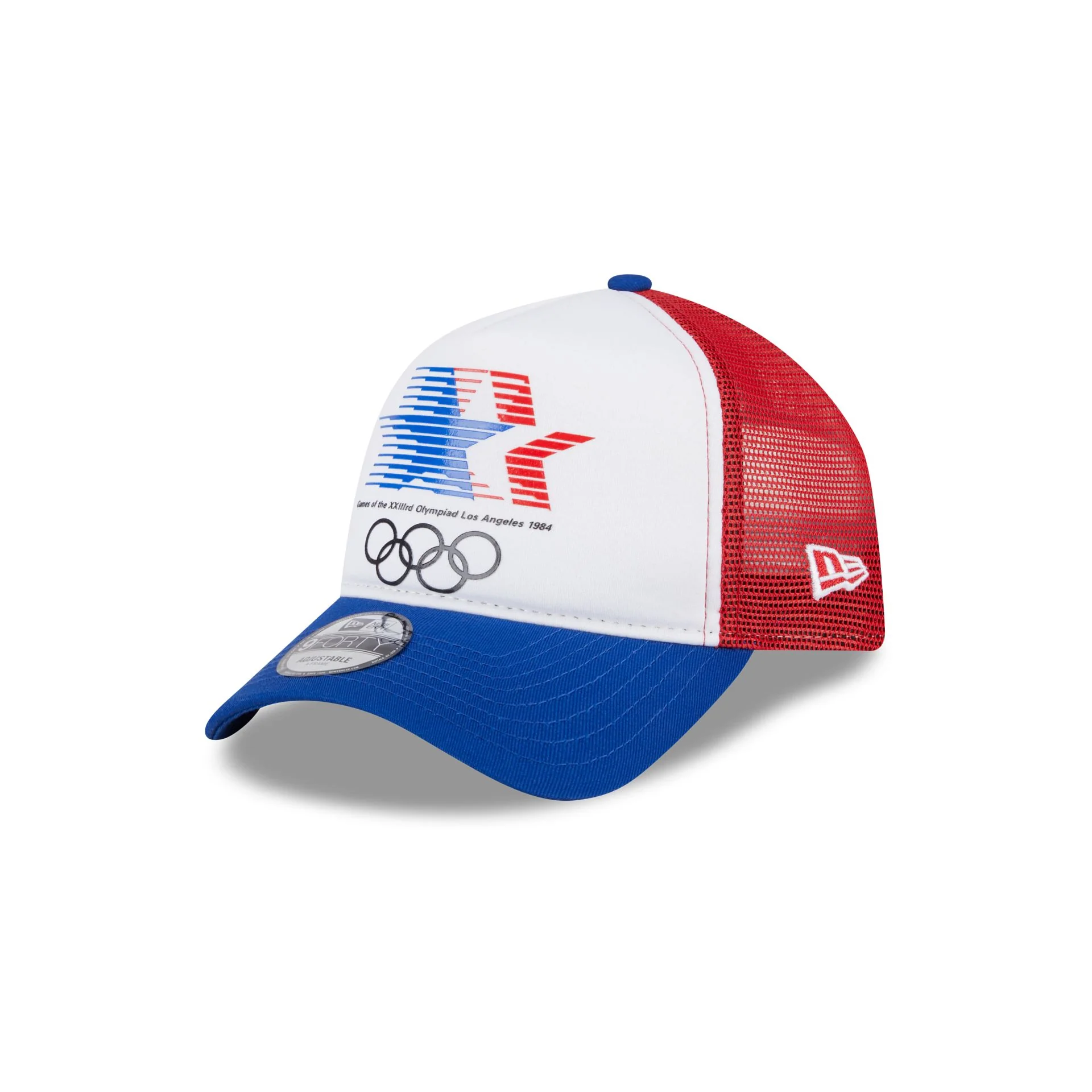 Olympic Heritage Los Angeles 1984 Olympic Games 9FORTY A-Frame Trucker Hat