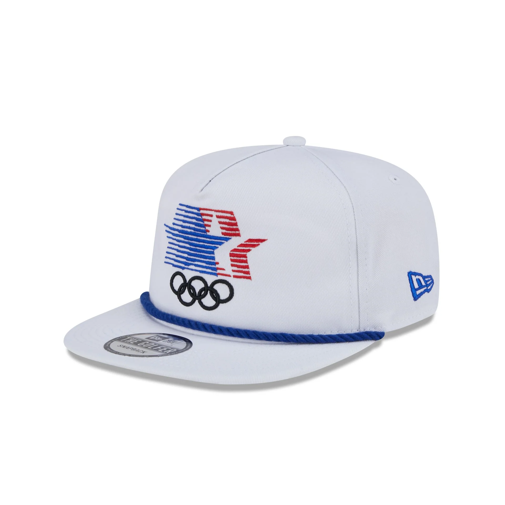 Olympic Heritage Los Angeles 1984 Olympic Games White Golfer Hat