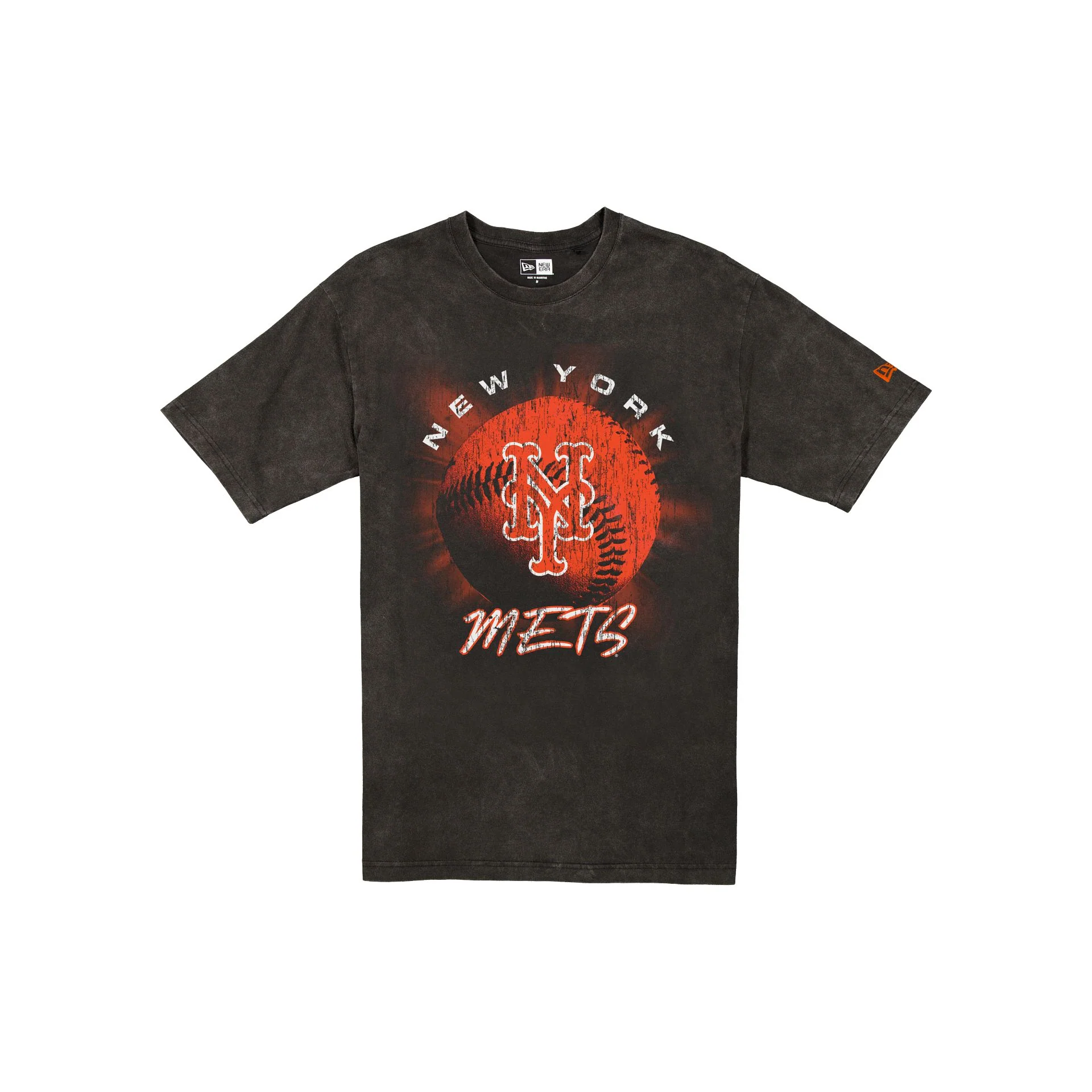 New York Mets Sport Night Black T-Shirt