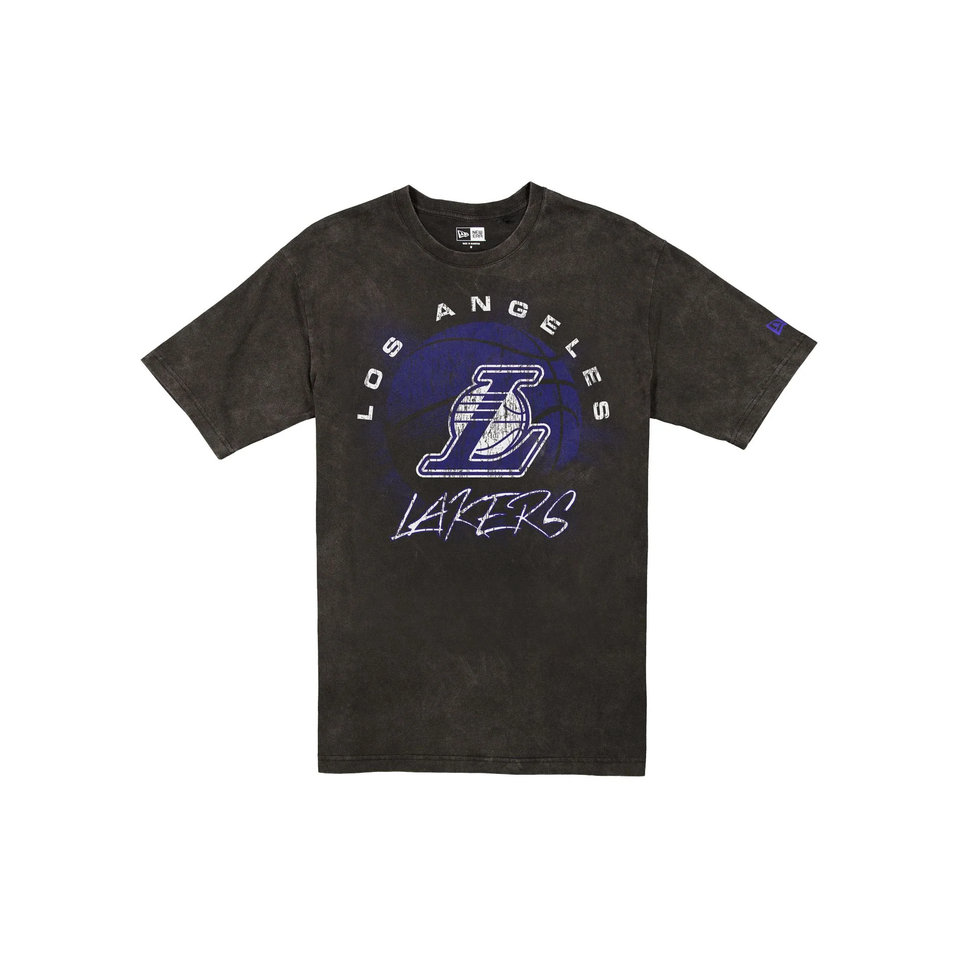 Los Angeles Lakers Sport Night Black T-Shirt