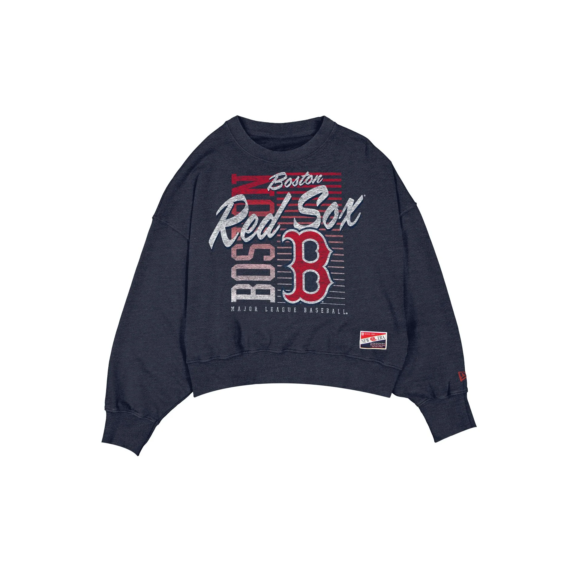 Boston Red Sox Throwback Women's Washed Crewneck