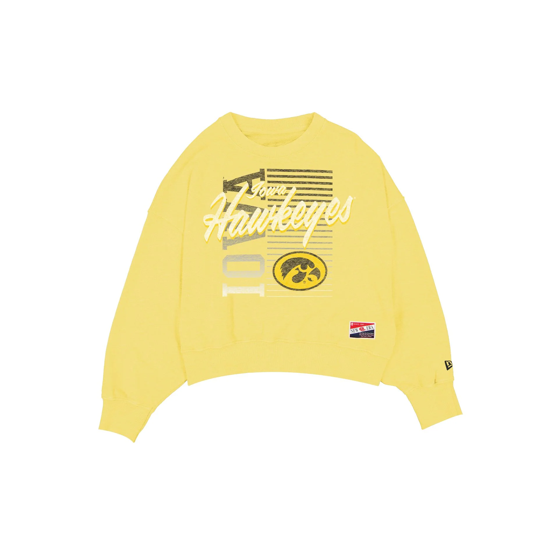 Iowa Hawkeyes Throwback Women's Washed Crewneck