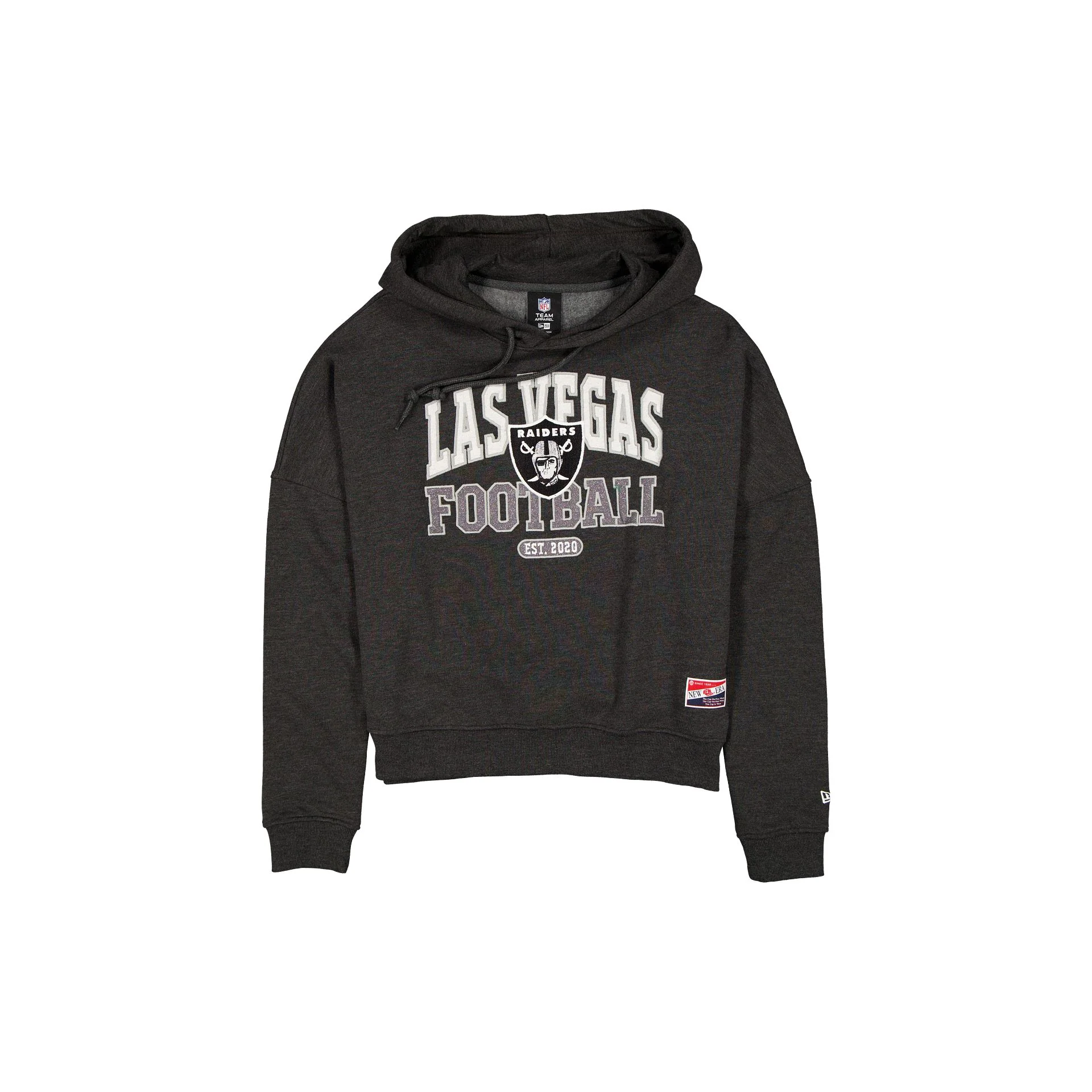 Las Vegas Raiders Throwback Women's Glitter Hoodie