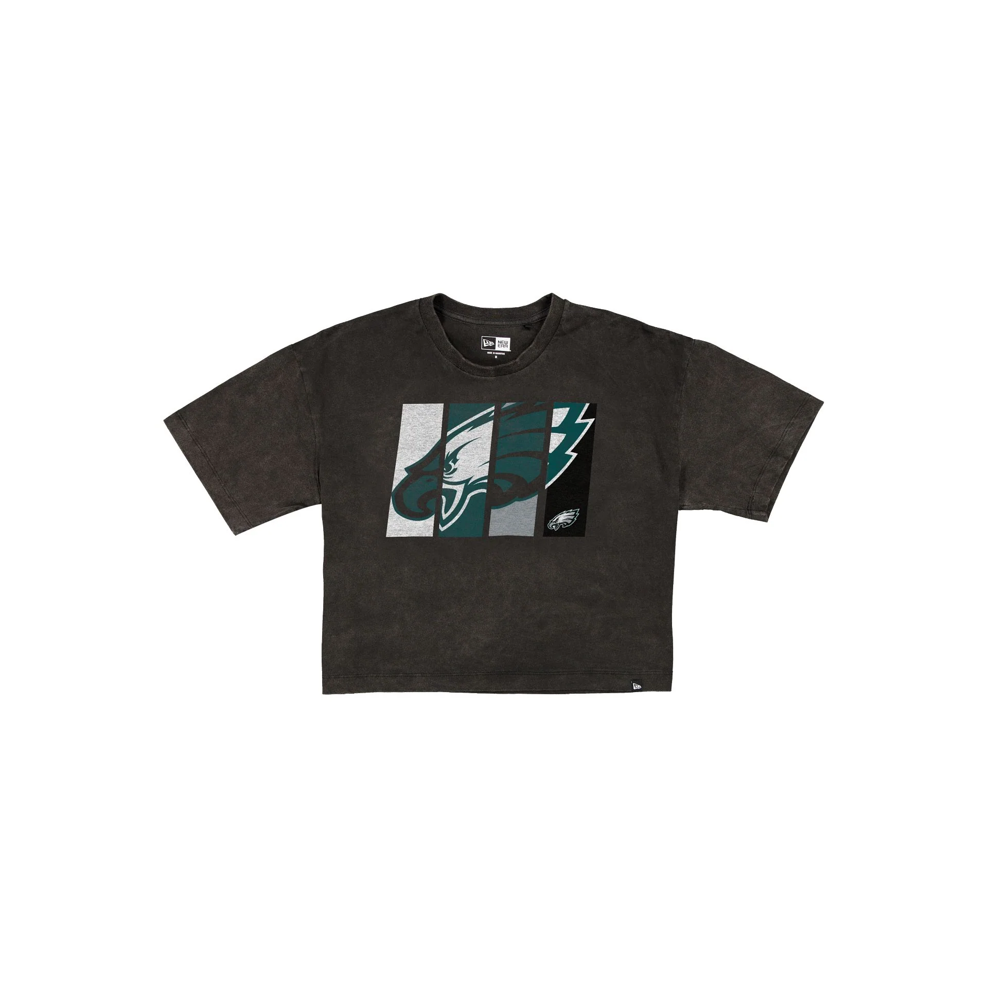 Philadelphia Eagles Sport Night Black Cropped Women's T-Shirt