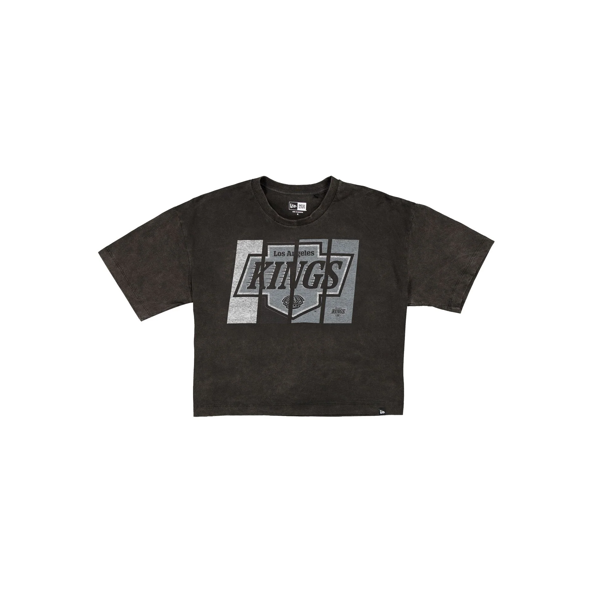 Los Angeles Kings Sport Night Black Cropped Women's T-Shirt