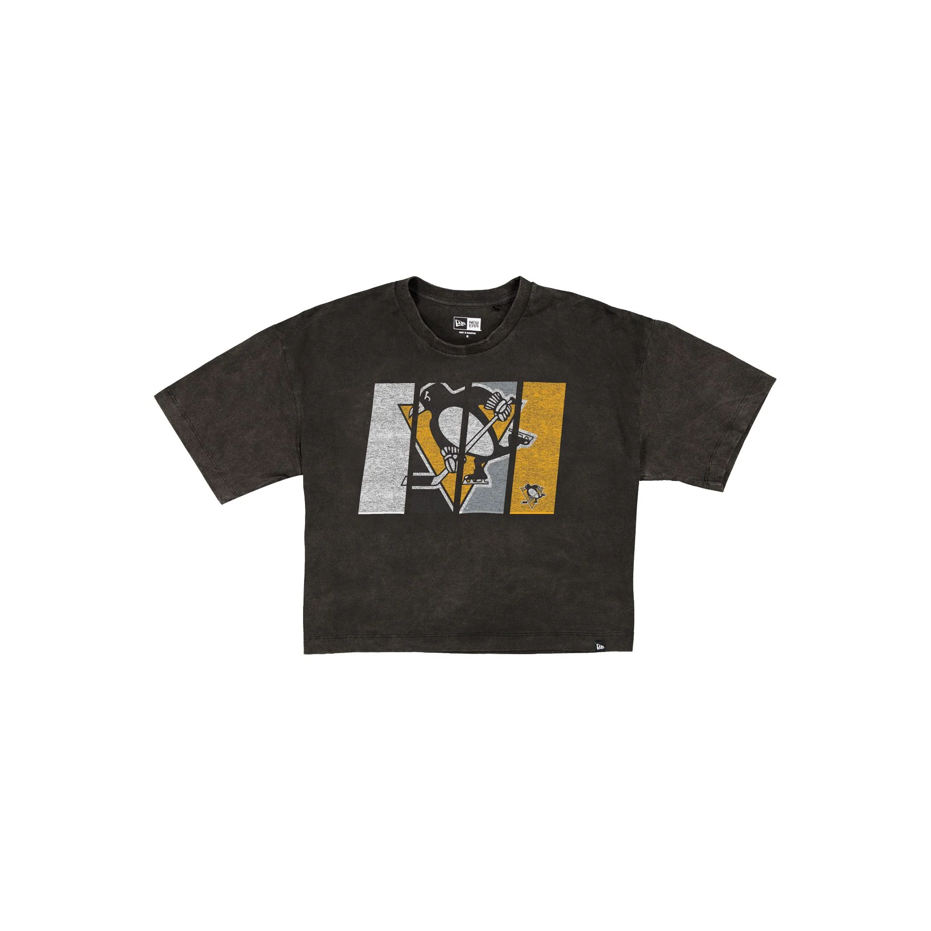Pittsburgh Penguins Sport Night Black Cropped Women's T-Shirt