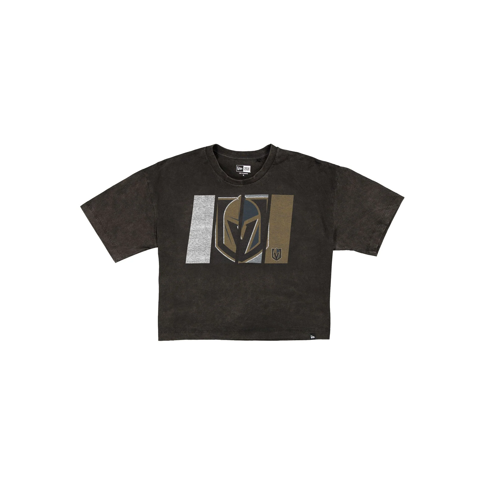Vegas Golden Knights Sport Night Black Cropped Women's T-Shirt
