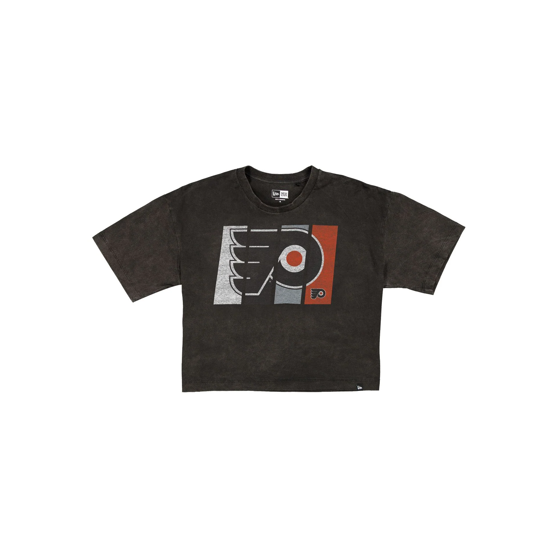 Philadelphia Flyers Sport Night Black Cropped Women's T-Shirt