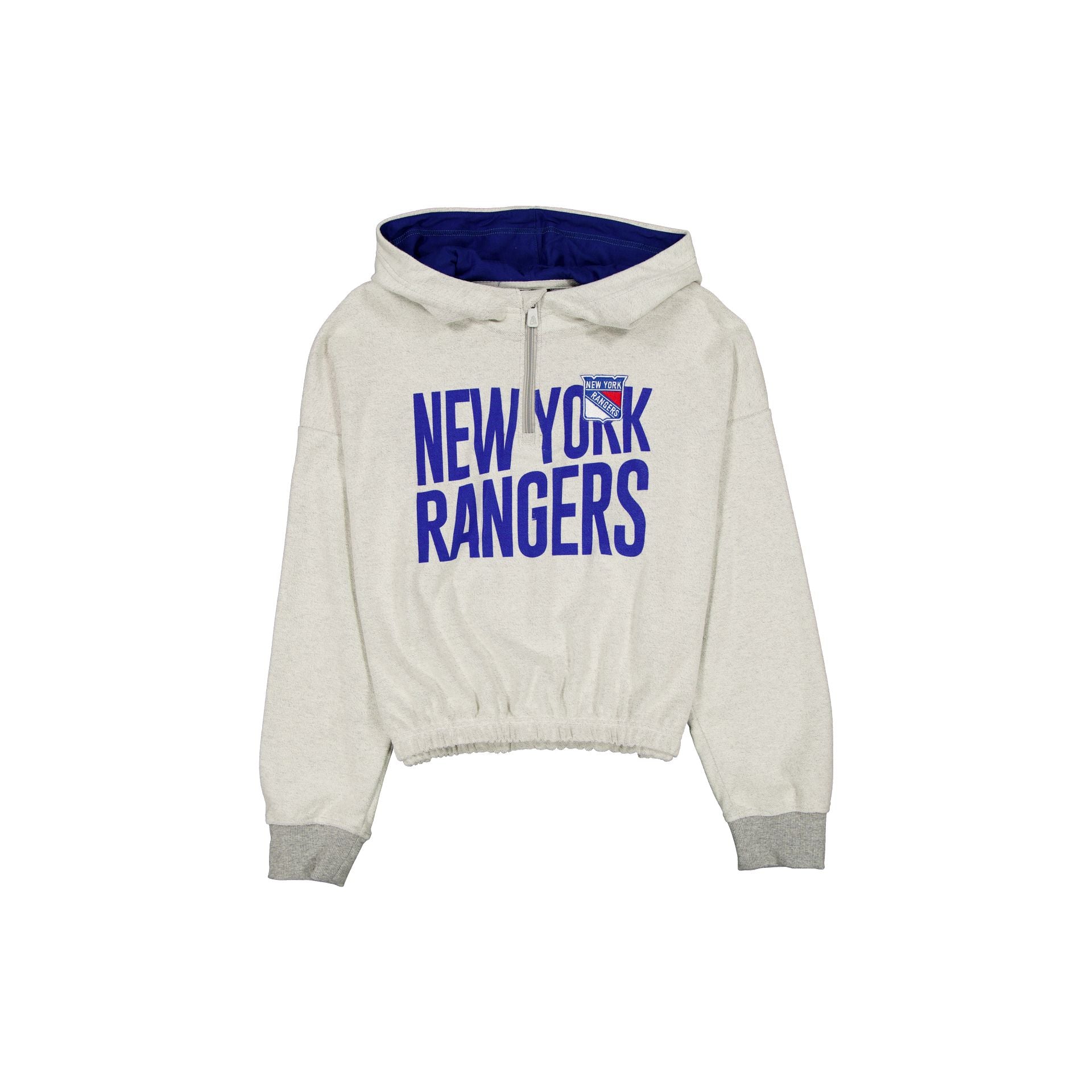 New York Rangers Sport Night Heather Gray Women's Hoodie