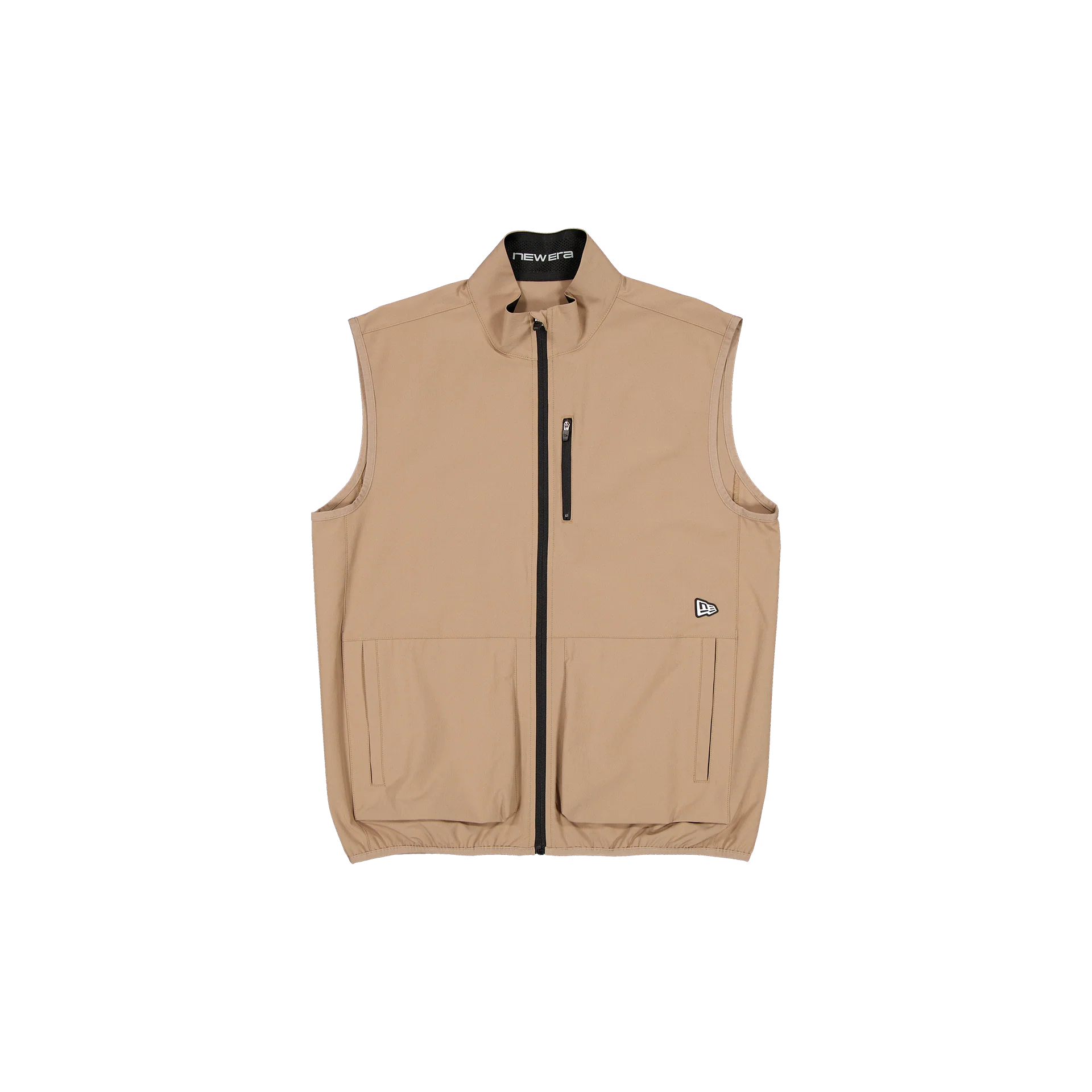 New Era Branded Taupe Gray Golf Vest