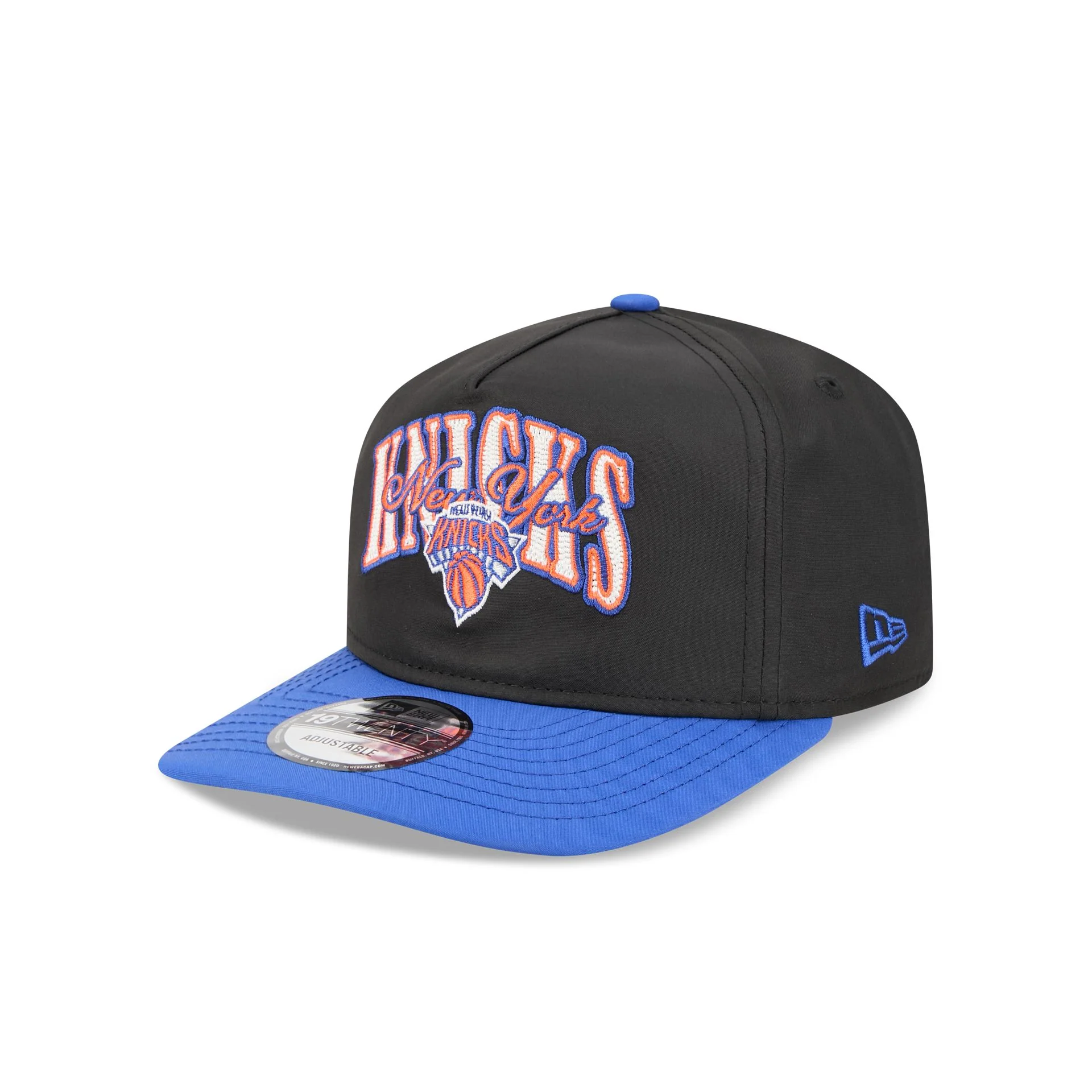 New York Knicks Dual Logo 19TWENTY Adjustable Hat