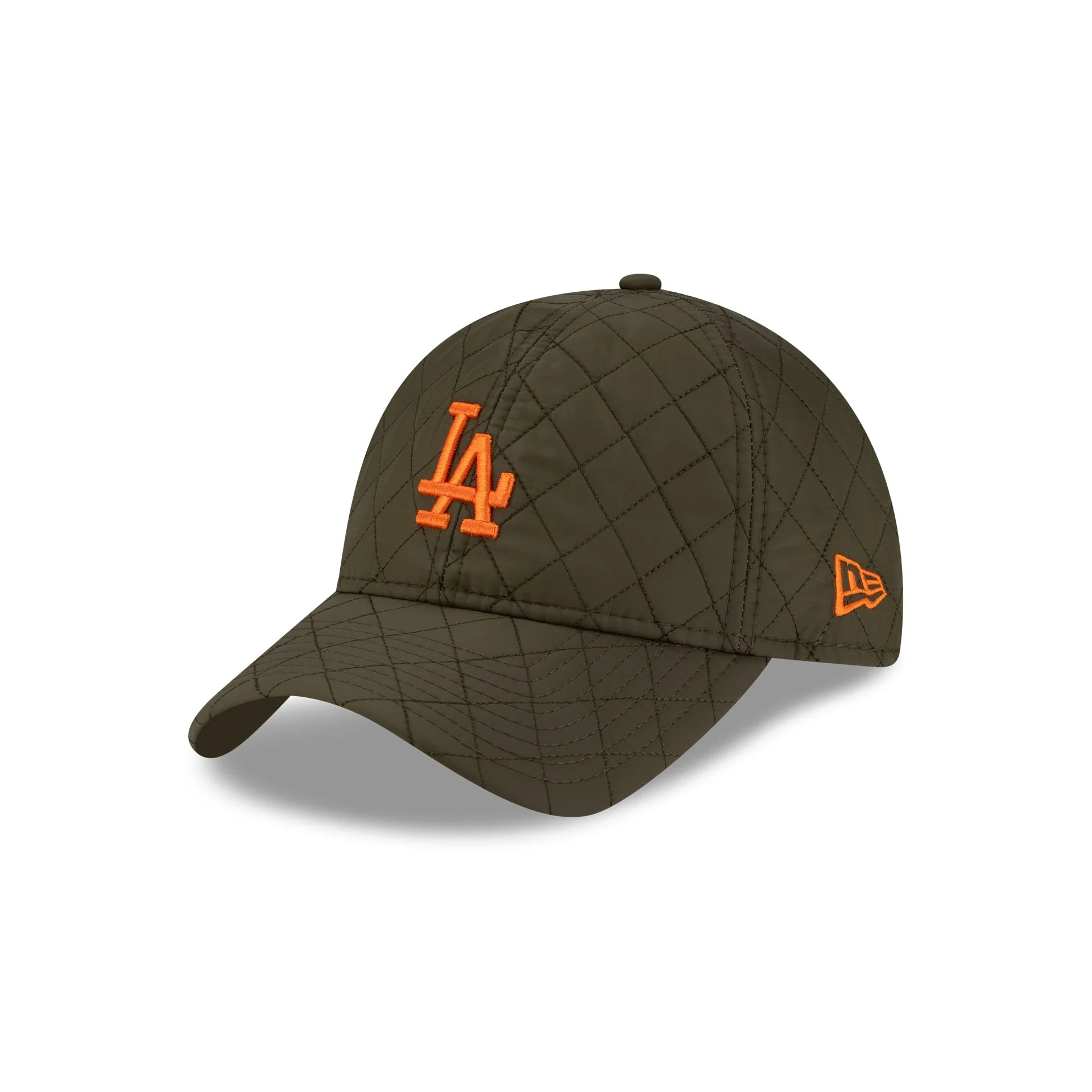 Los Angeles Dodgers Quilted Satin Dark Green 9TWENTY Adjustable Hat
