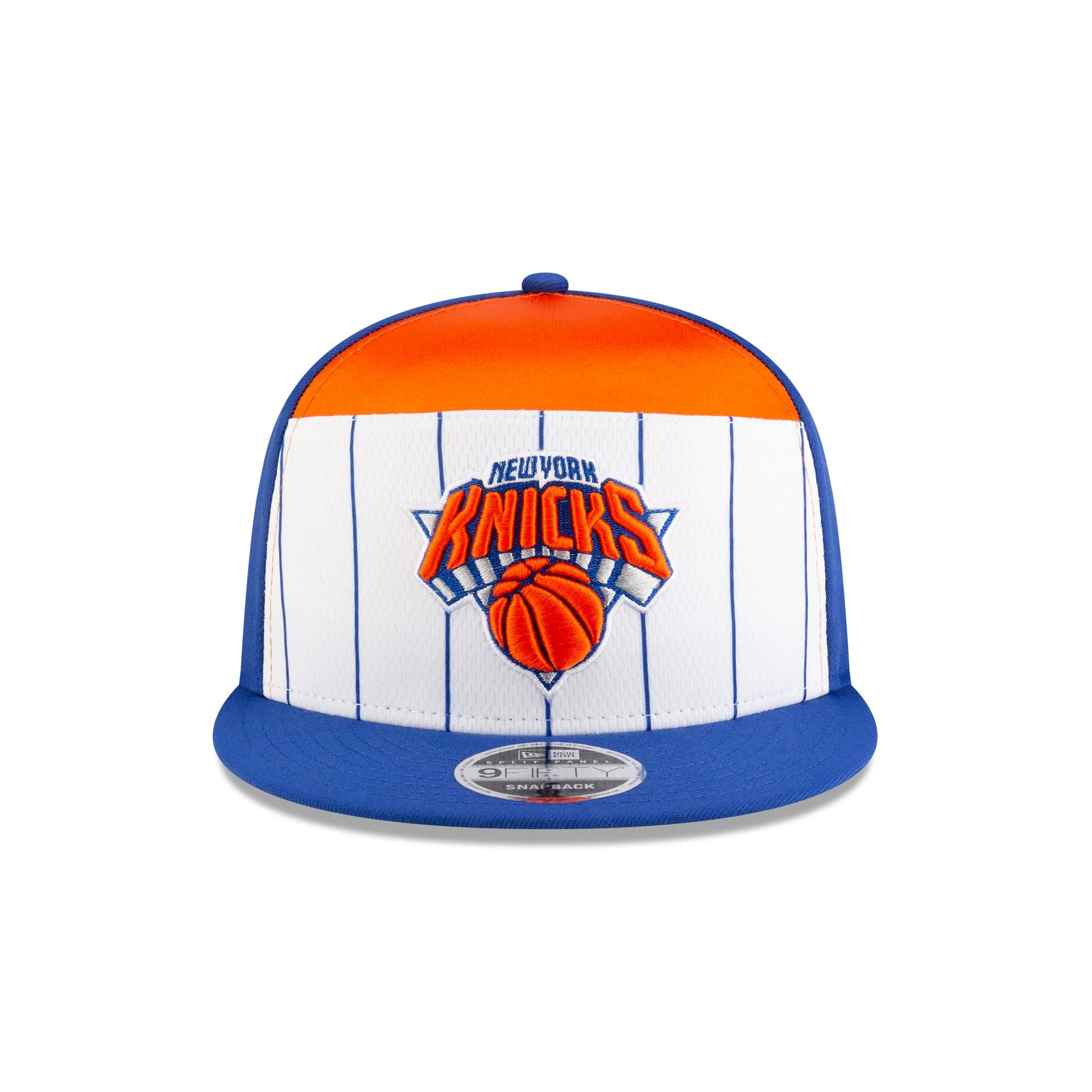 New York Knicks 2025 Tip-Off Split Panel 9FIFTY Snapback Hat - Image 2