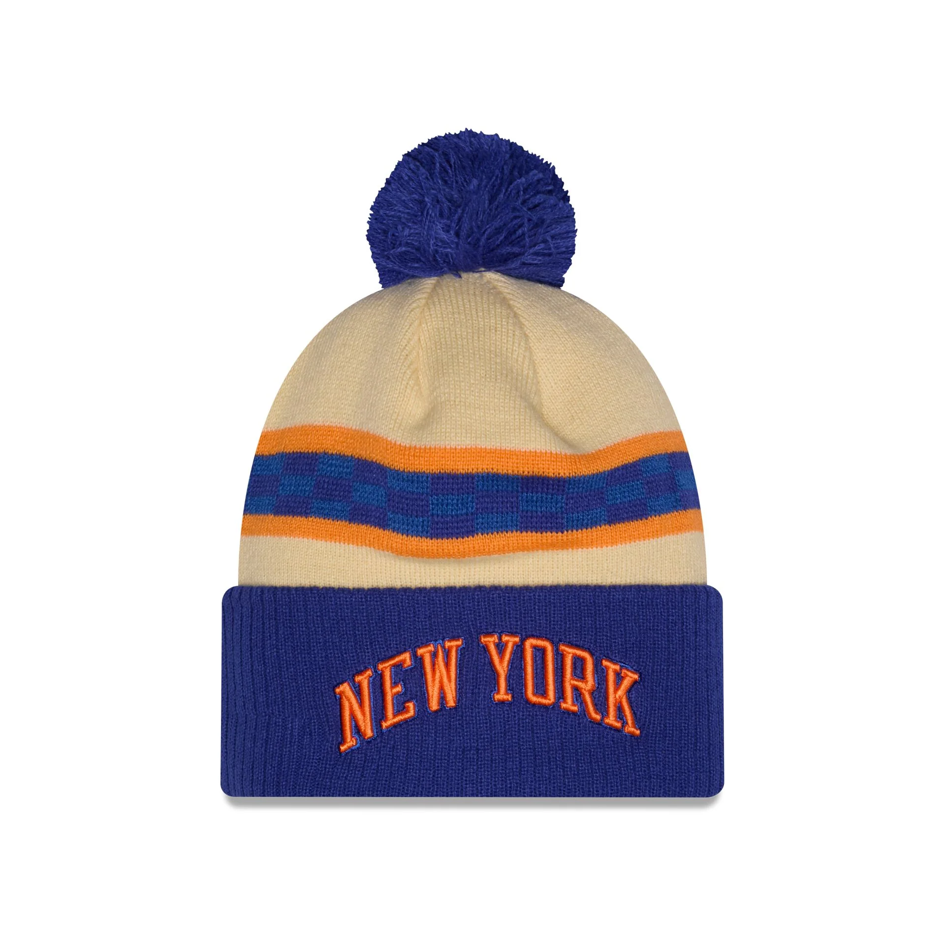 New York Knicks 2025 City Edition Pom Knit Hat