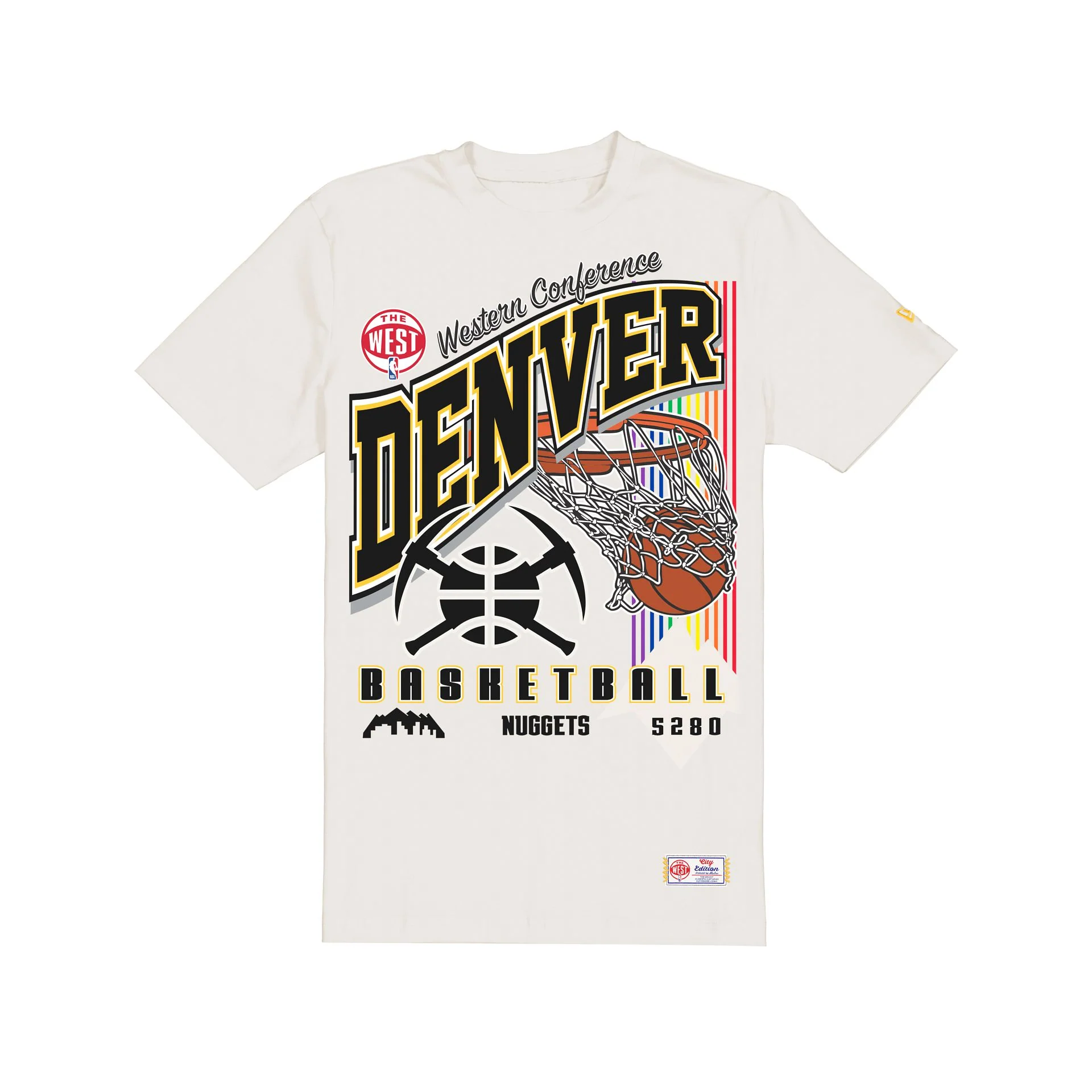 Denver Nuggets 2025 City Edition Stone T-Shirt