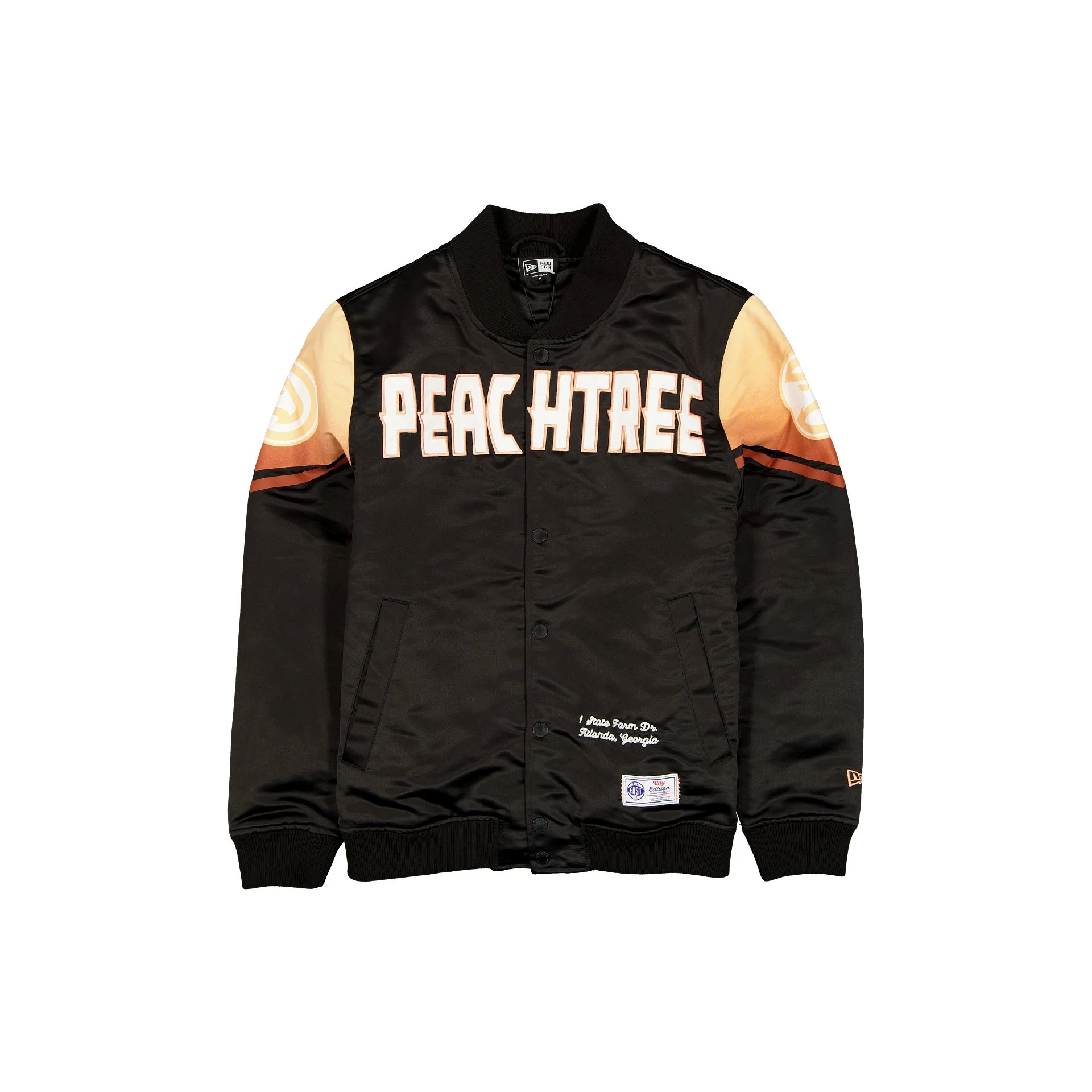 Atlanta Hawks 2025 City Edition Black Jacket