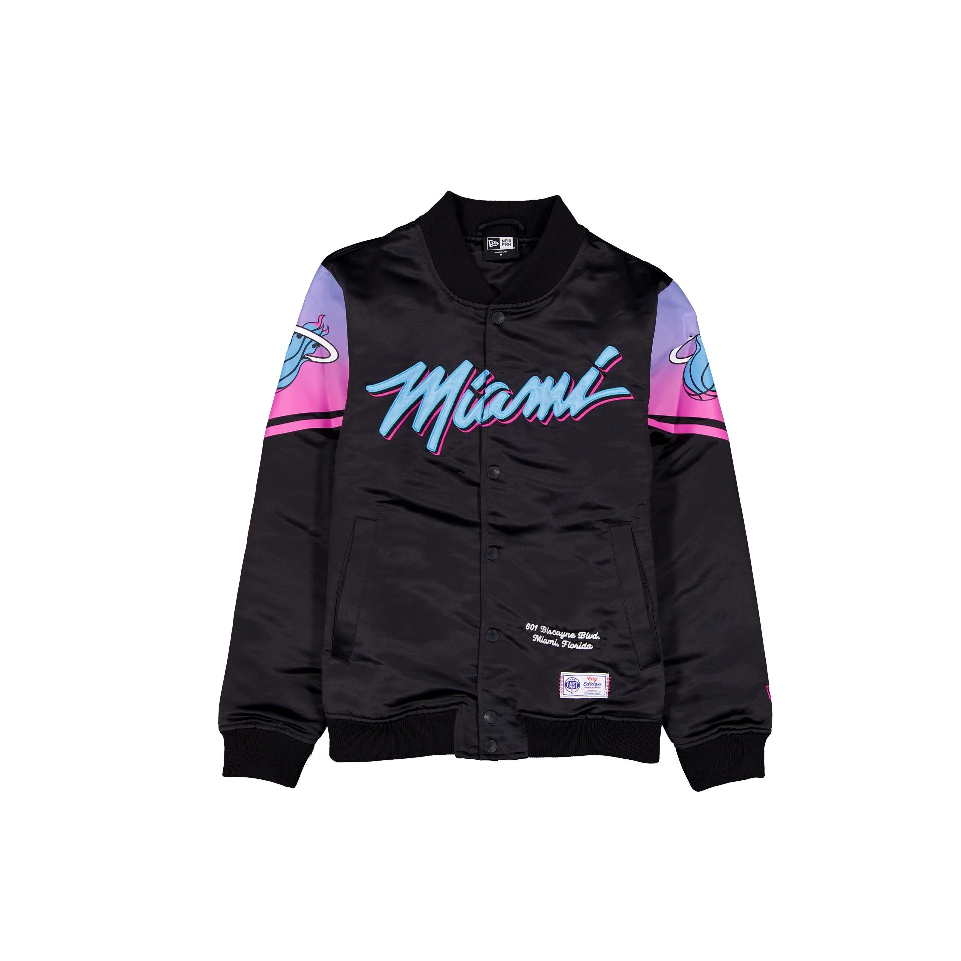 Miami Heat 2025 City Edition Black Jacket