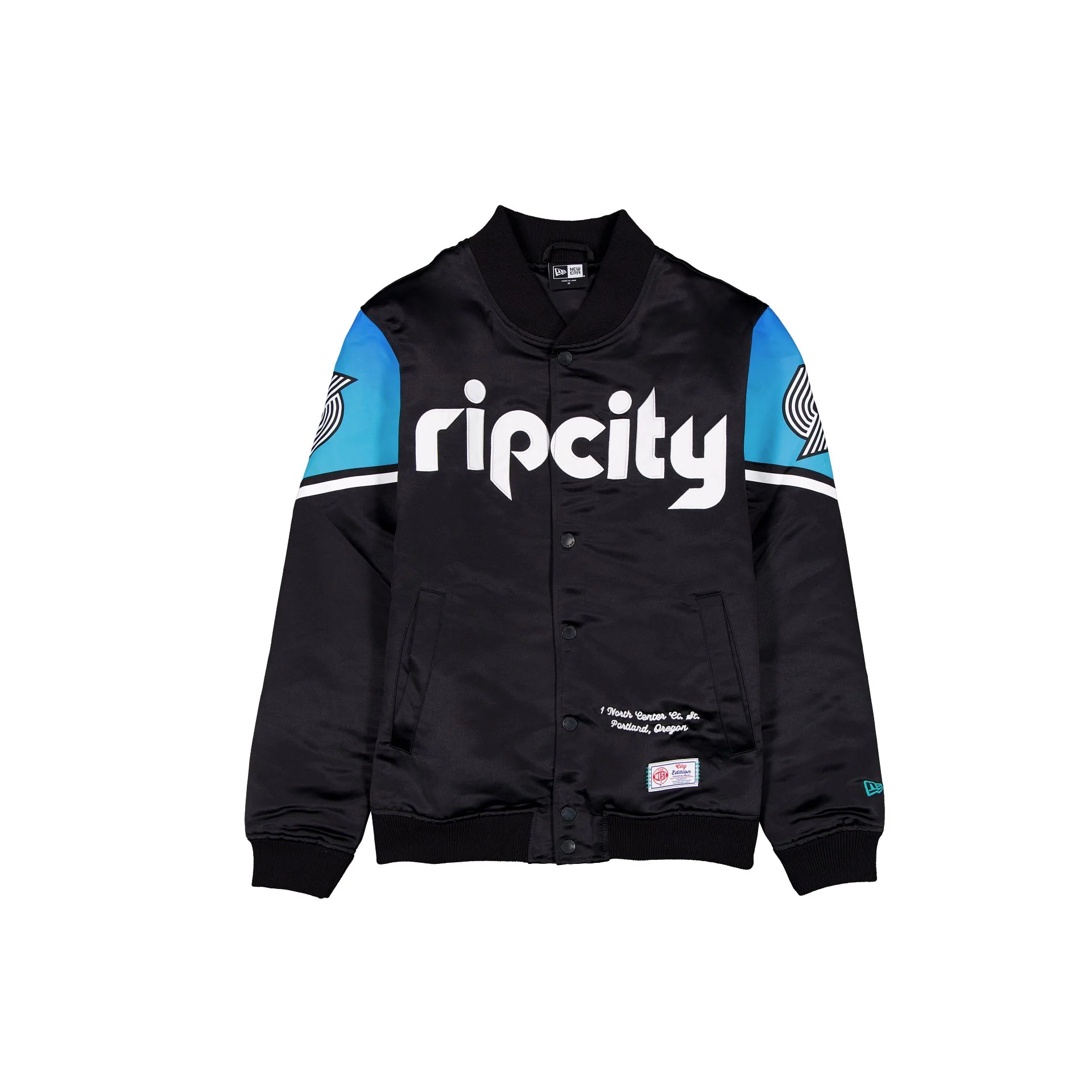 Portland Trail Blazers 2025 City Edition Black Jacket