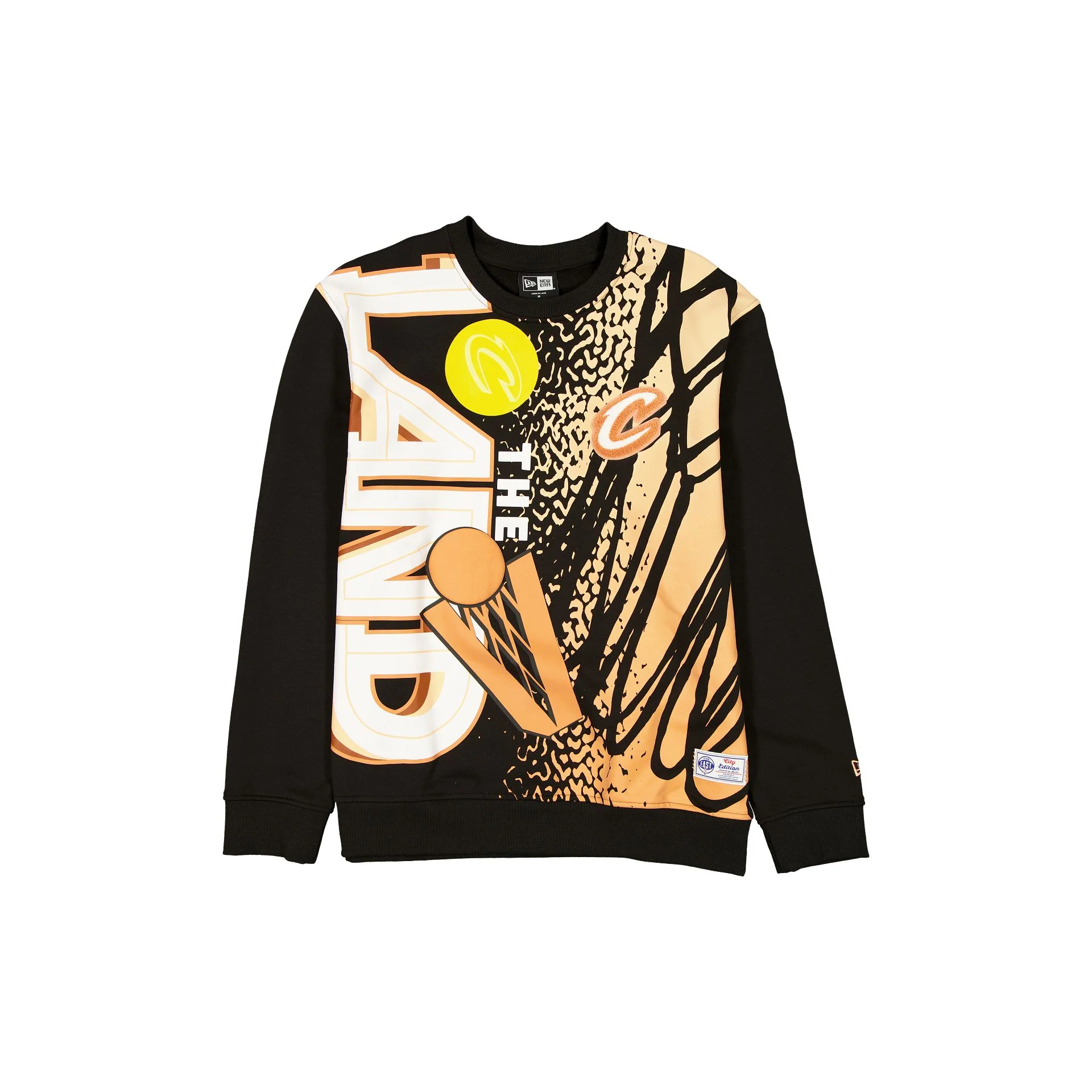 Cleveland Cavaliers 2025 City Edition Black Crewneck