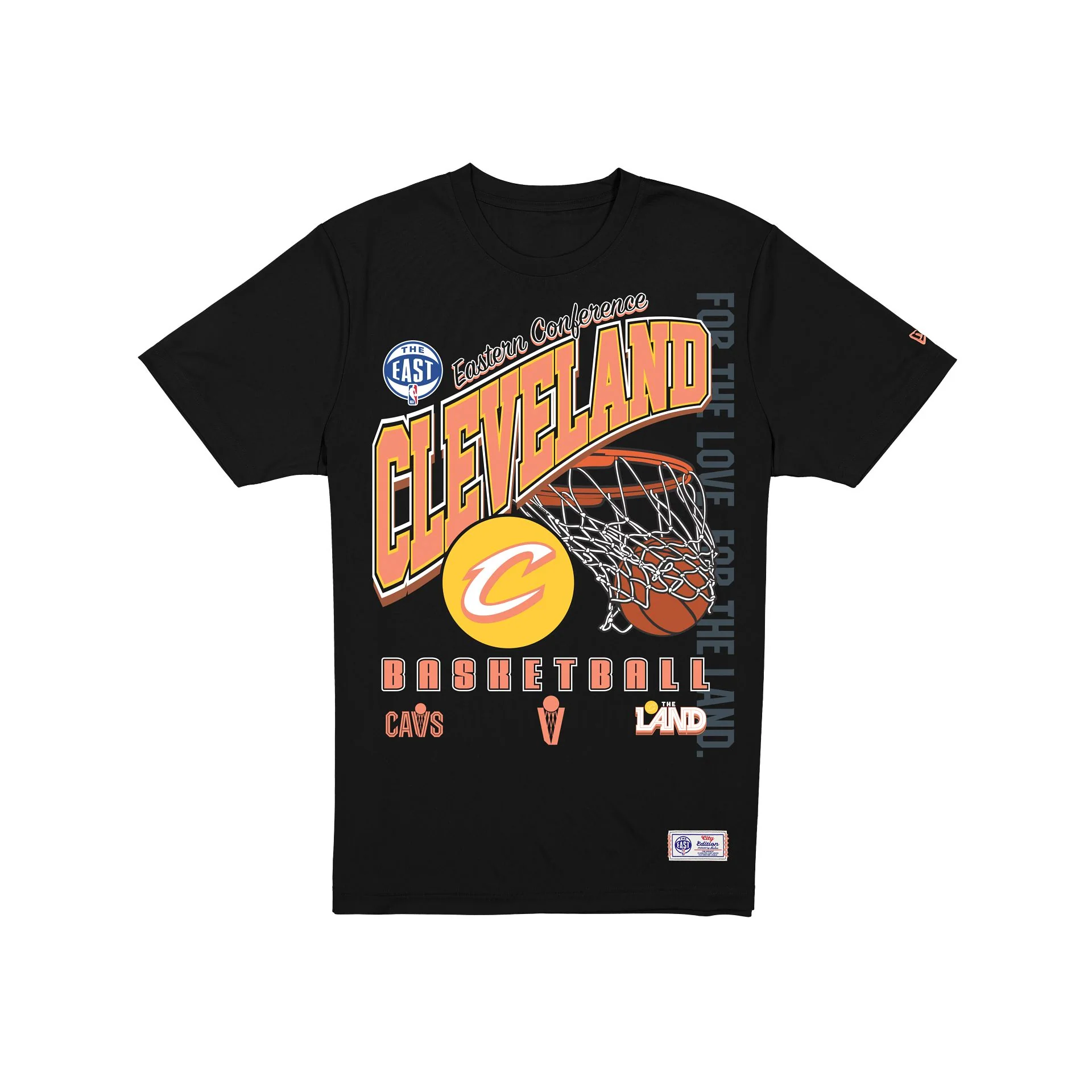Cleveland Cavaliers 2025 City Edition Black T-Shirt