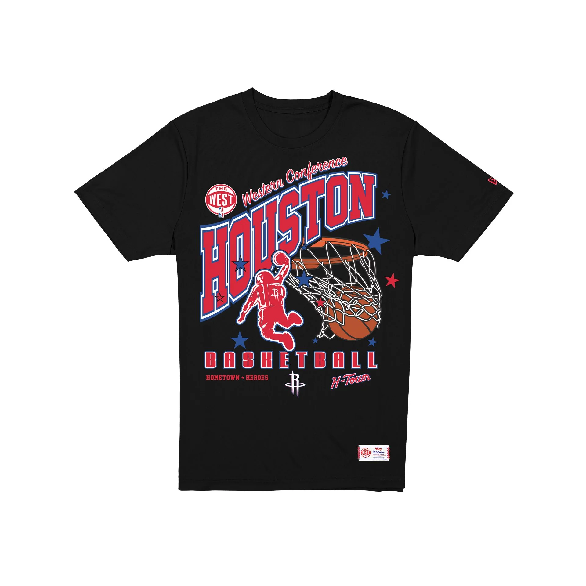 Houston Rockets 2025 City Edition Black T-Shirt