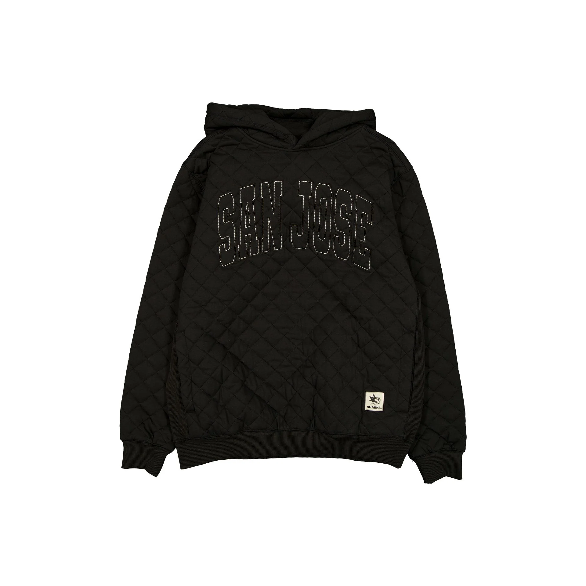 San Jose Sharks Quilted Hoodie