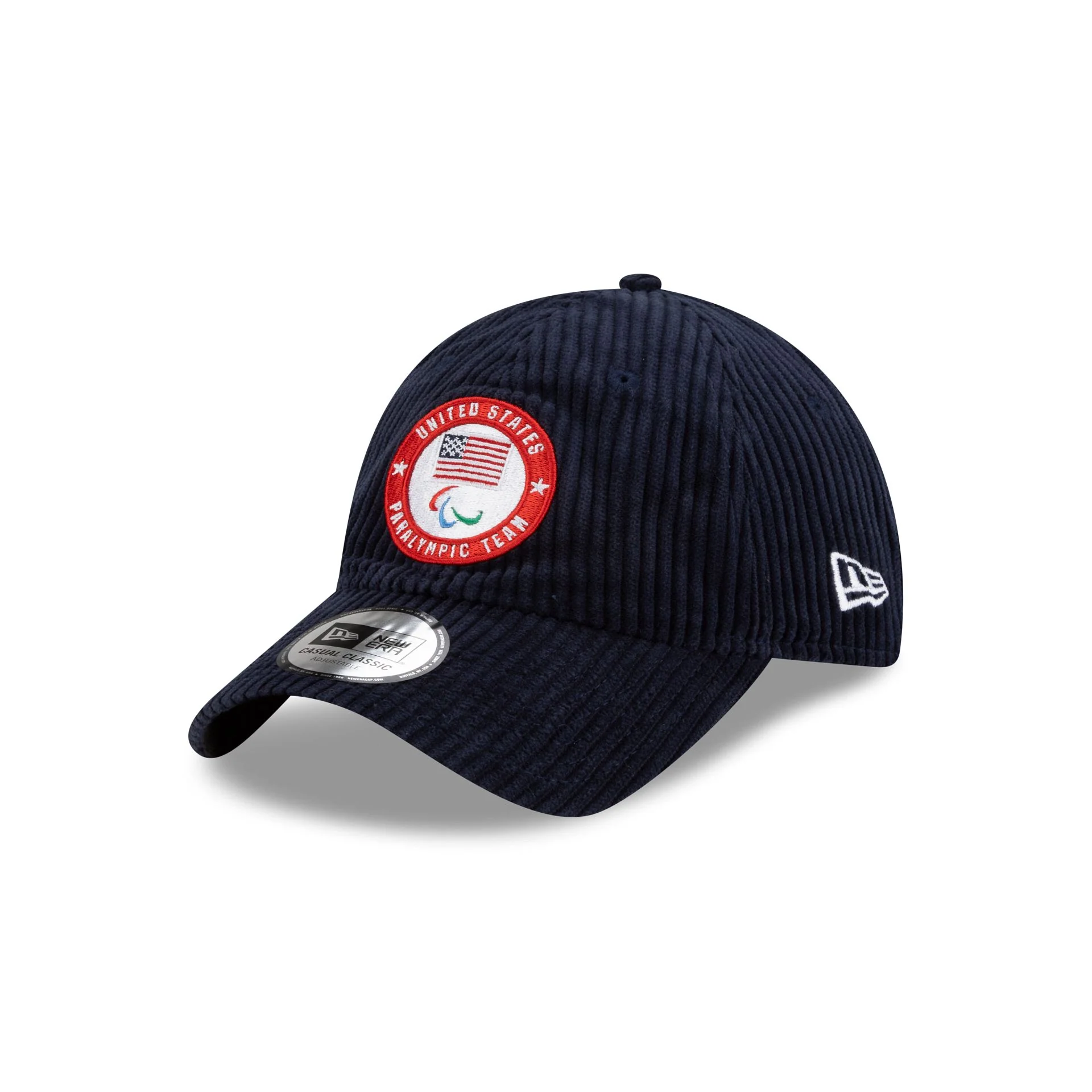 Team USA Winter Paralympics Corduroy Casual Classic Adjustable Hat